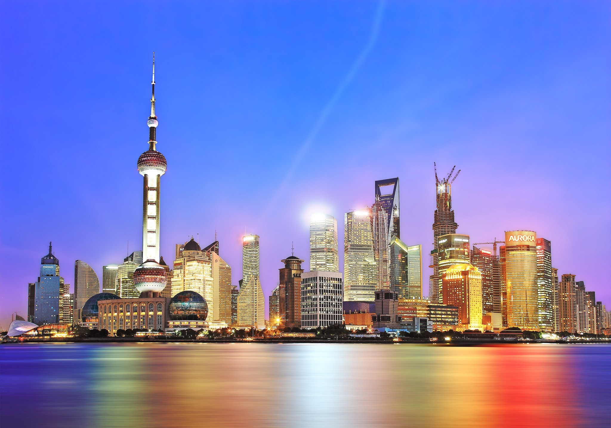 Скачати мобільні шпалери Вежа «Східна Перлина», Шанхай, Китай, Міста, Створено Людиною безкоштовно.