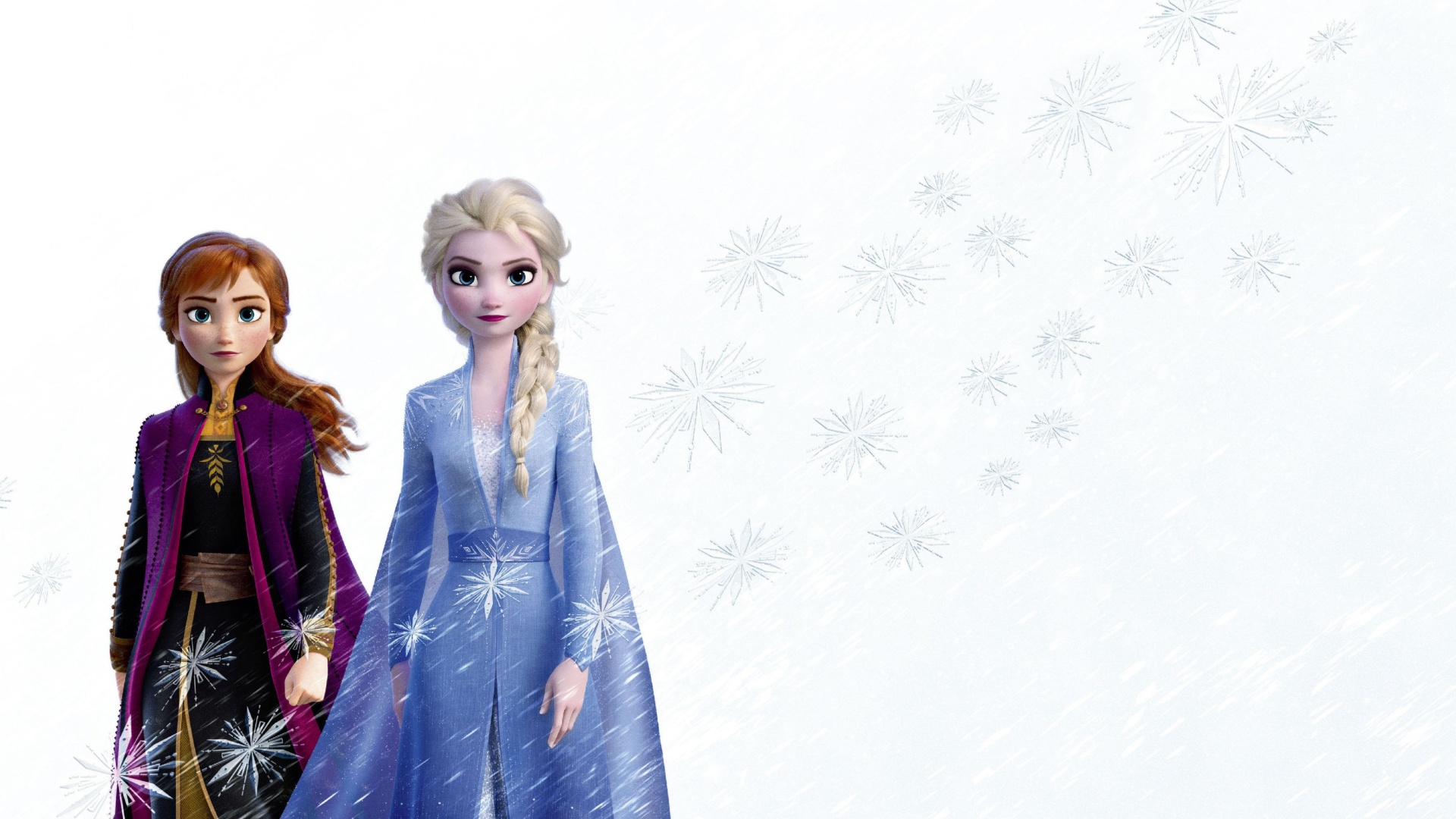 Laden Sie das Filme, Anna (Gefroren), Elsa (Gefroren), Die Eiskönigin Ii-Bild kostenlos auf Ihren PC-Desktop herunter
