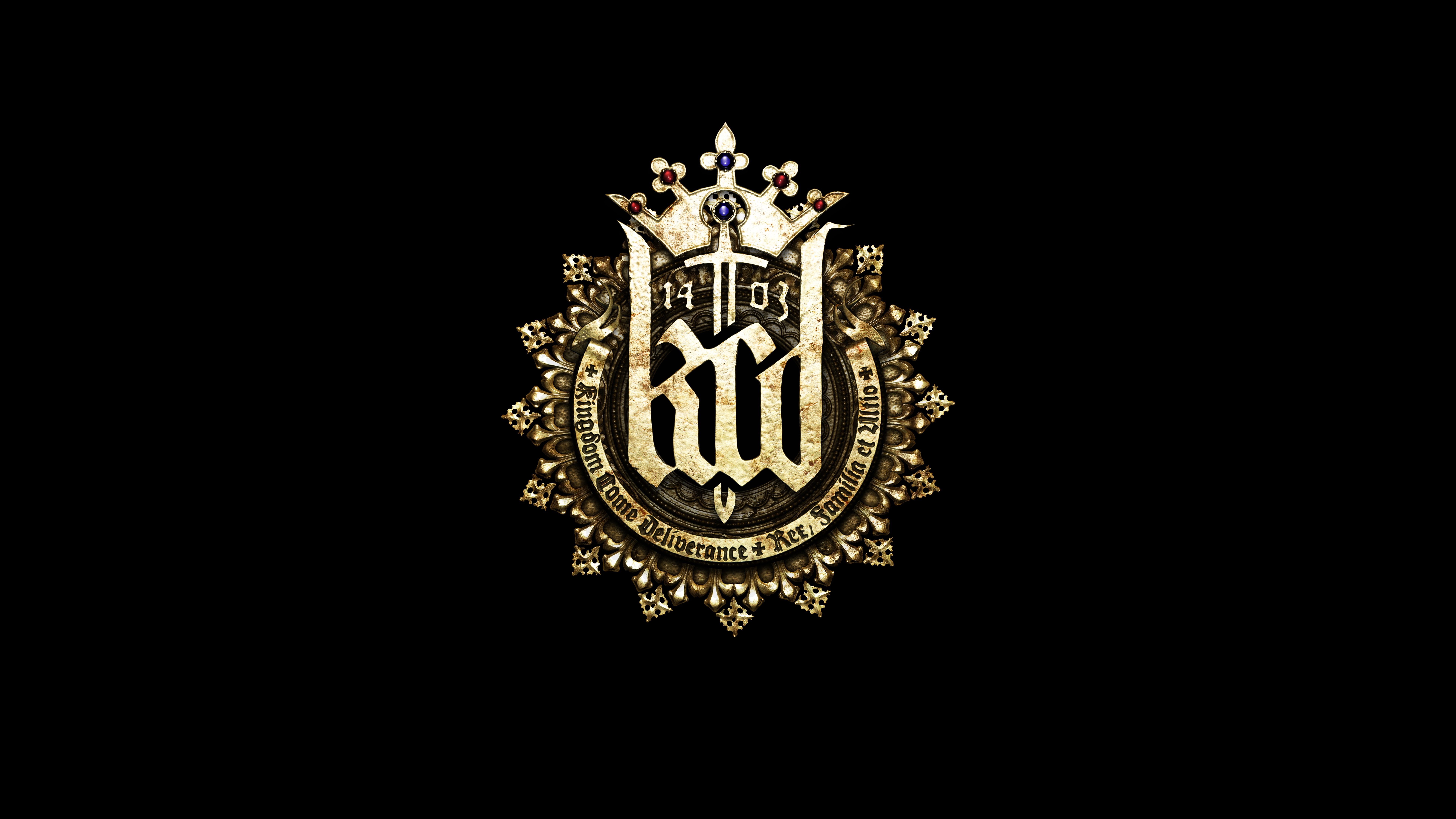 video game, kingdom come: deliverance, logo