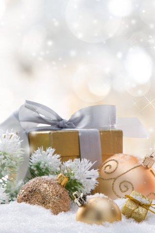 Download mobile wallpaper Christmas, Holiday, Gift, Christmas Ornaments for free.