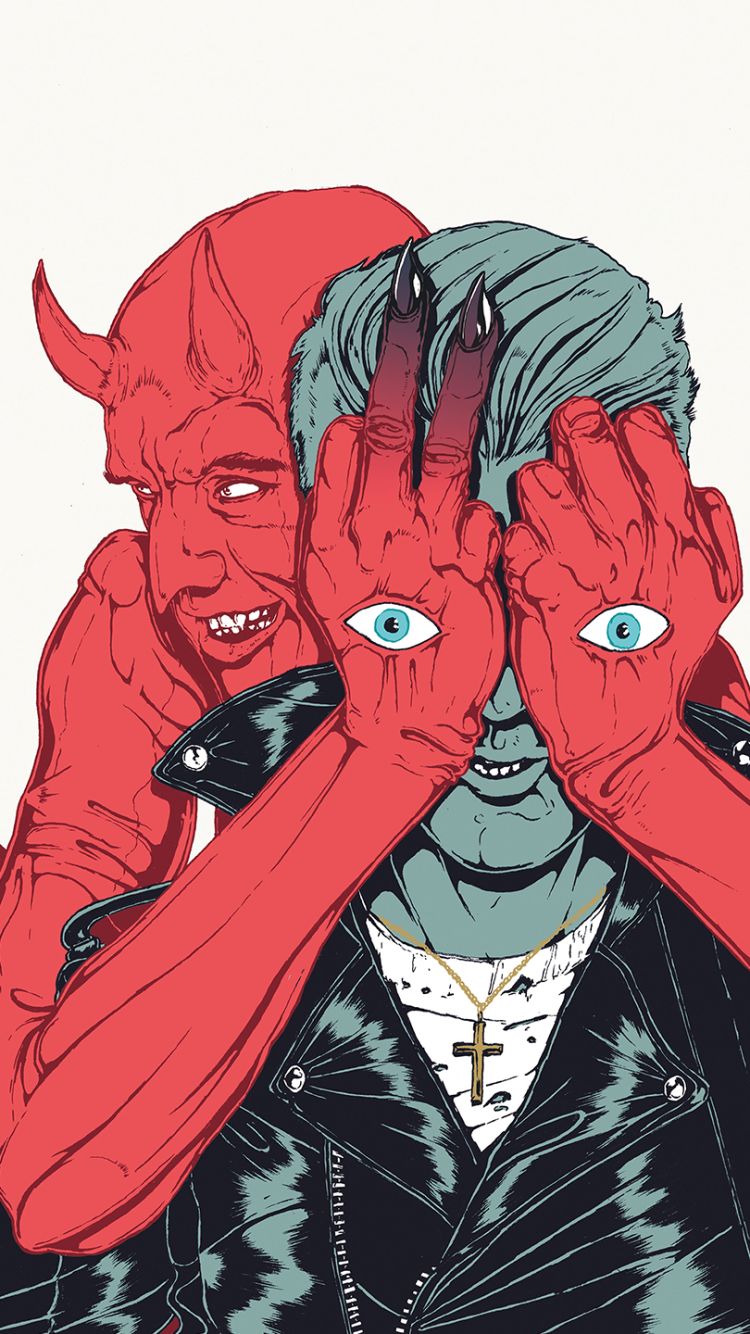 queens of the stone age, music phone background