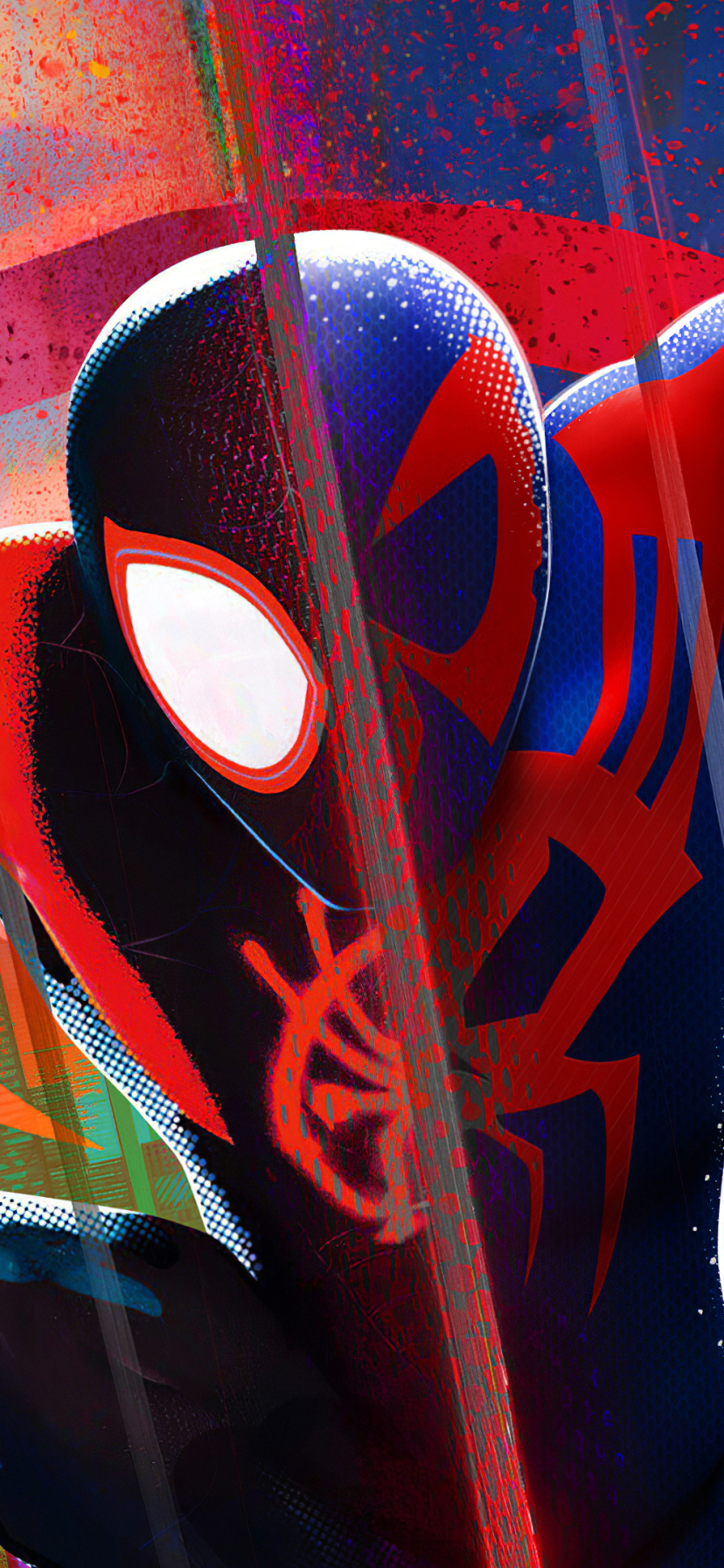 Descarga gratuita de fondo de pantalla para móvil de Películas, Hombre Araña, Spider Man, Hombre Araña 2099, Millas Morales, Spider Man: Un Nuevo Universo.