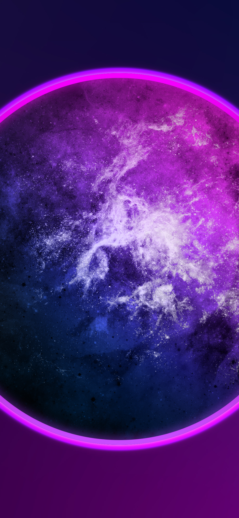 Download mobile wallpaper Planets, Purple, Planet, Retro, Sci Fi for free.