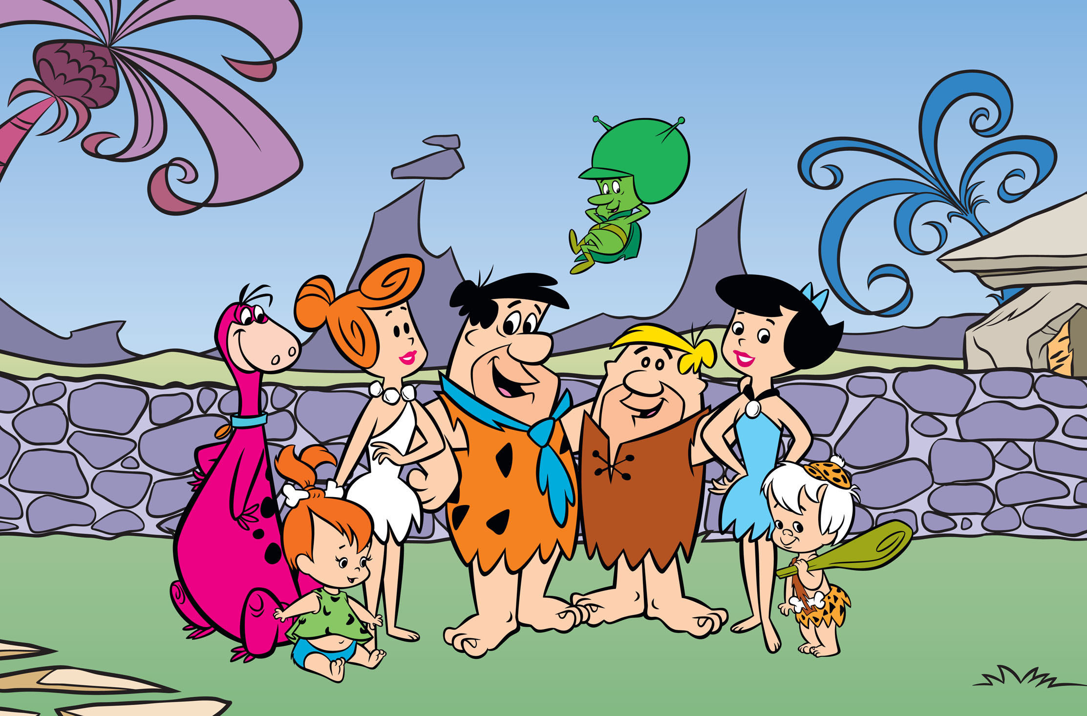 Laden Sie Flintstones: Die Familie Feuerstein HD-Desktop-Hintergründe herunter