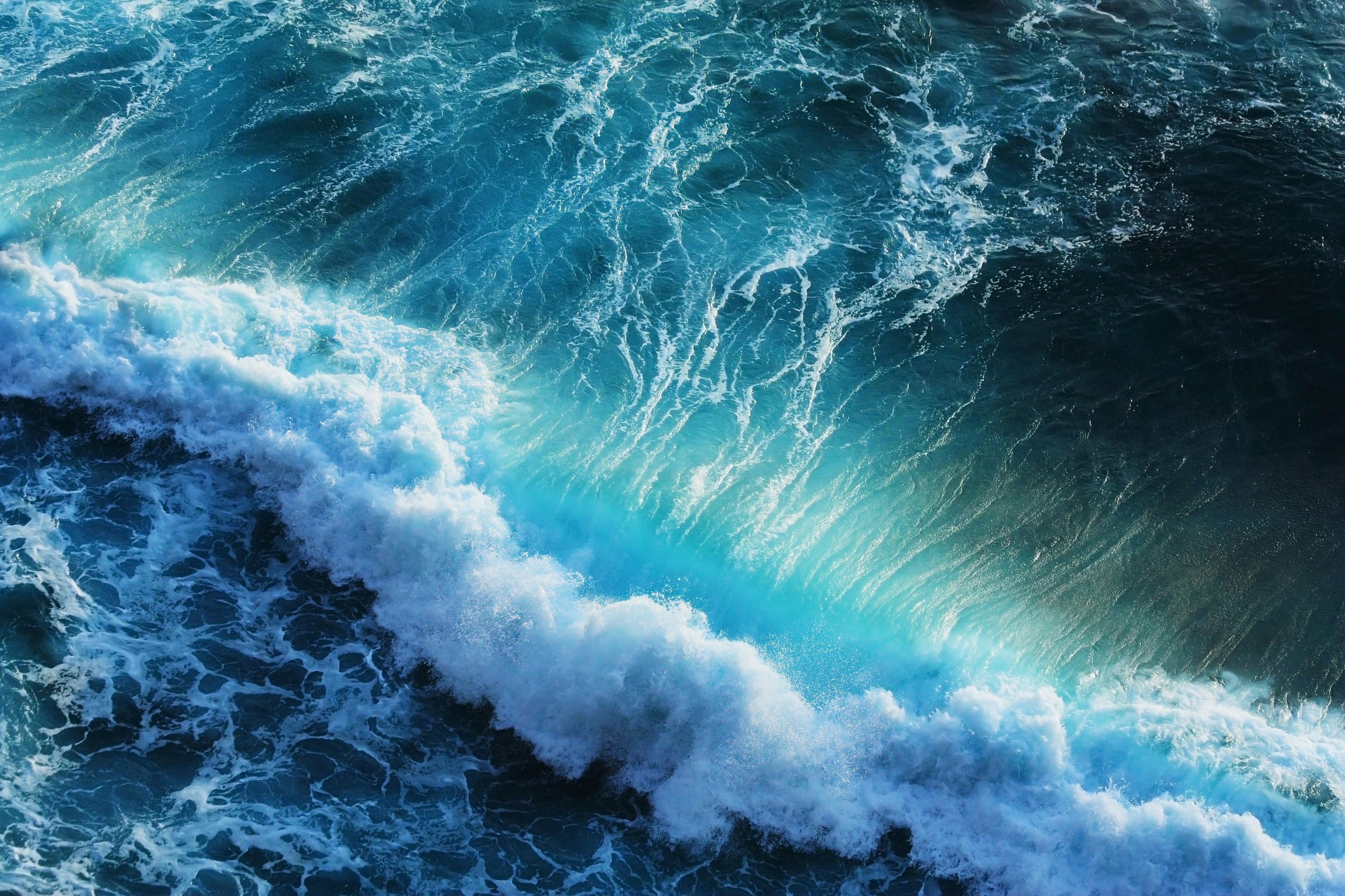 Download mobile wallpaper Ocean, Earth, Wave for free.