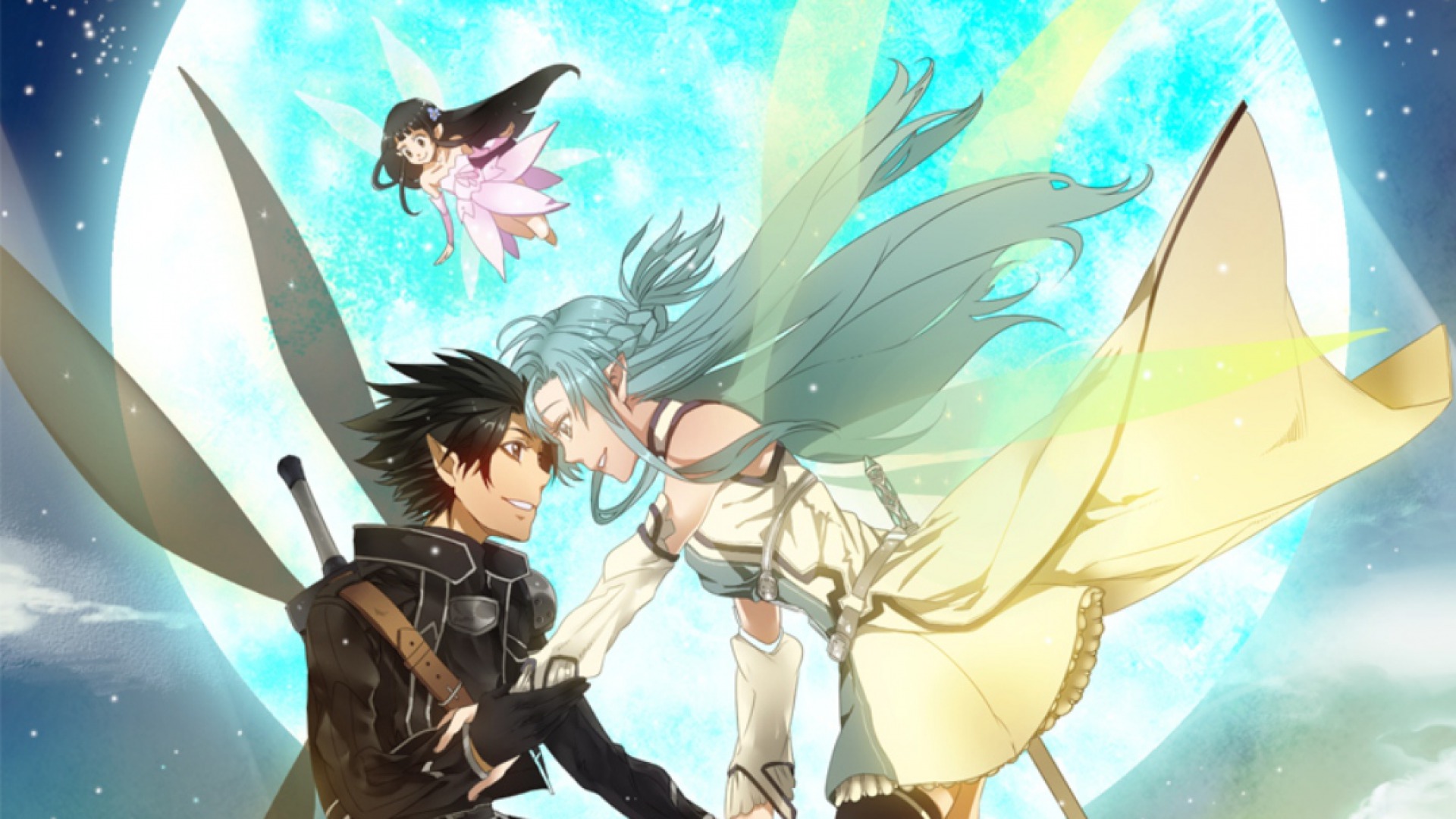 Baixe gratuitamente a imagem Anime, Sword Art Online, Asuna Yuuki, Kirito (Sword Art Online), Yui (Sword Art Online) na área de trabalho do seu PC