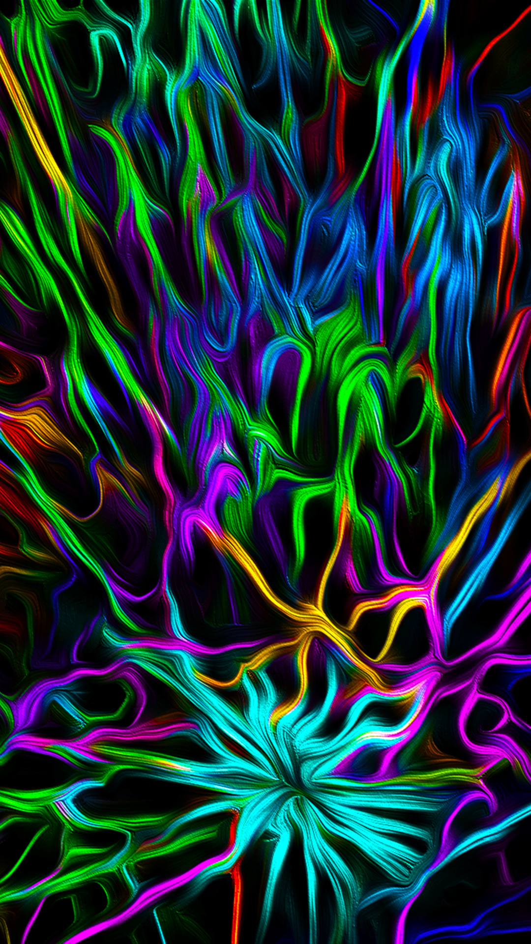 Download mobile wallpaper Abstract, Fractal, Colors, Colorful for free.