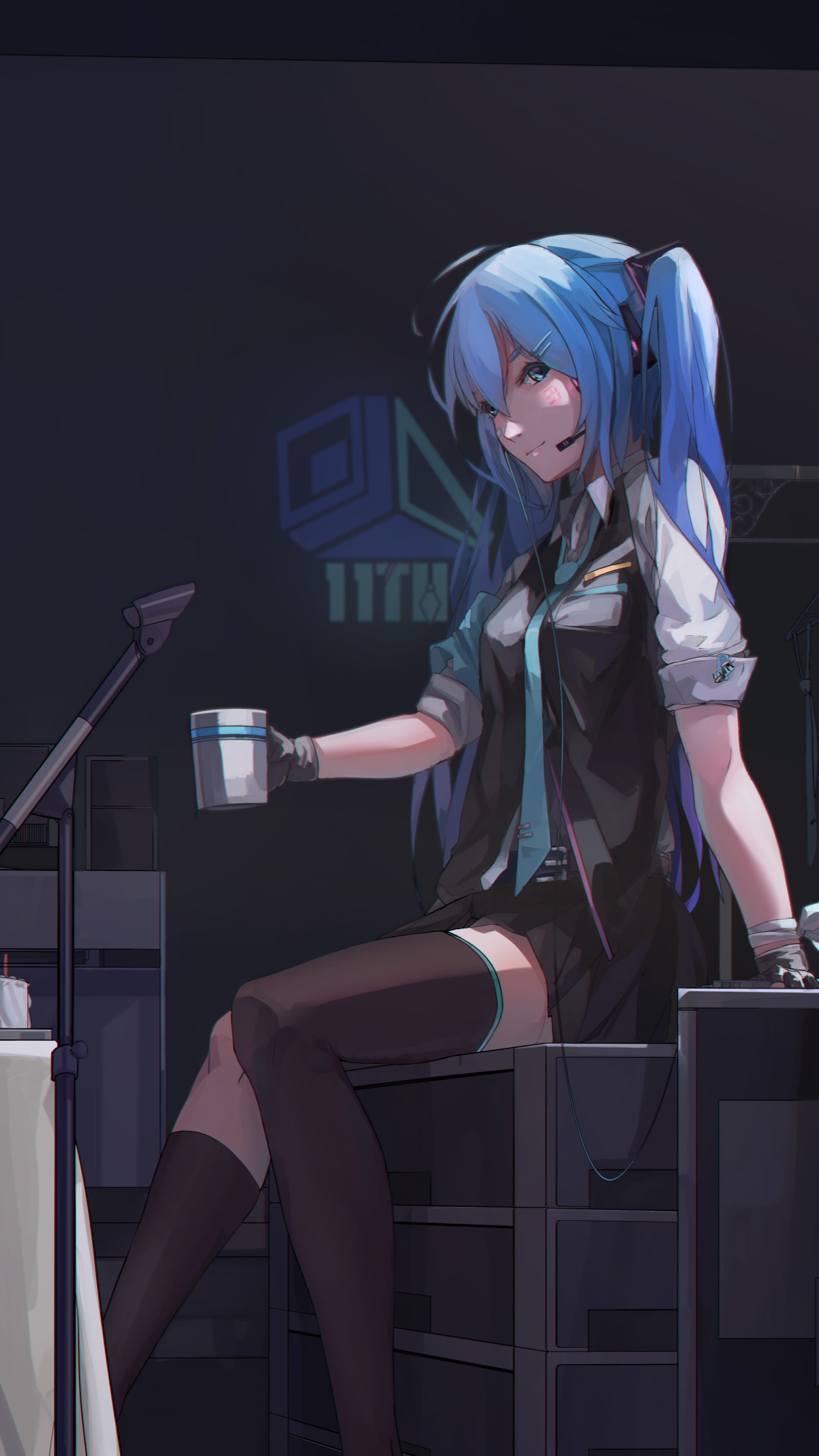 Handy-Wallpaper Vocaloid, Hatsune Miku, Animes kostenlos herunterladen.