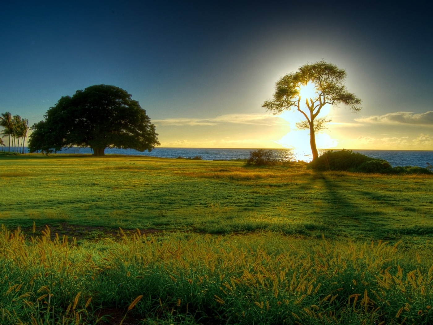 Free download wallpaper Nature, Landscape, Sunset on your PC desktop