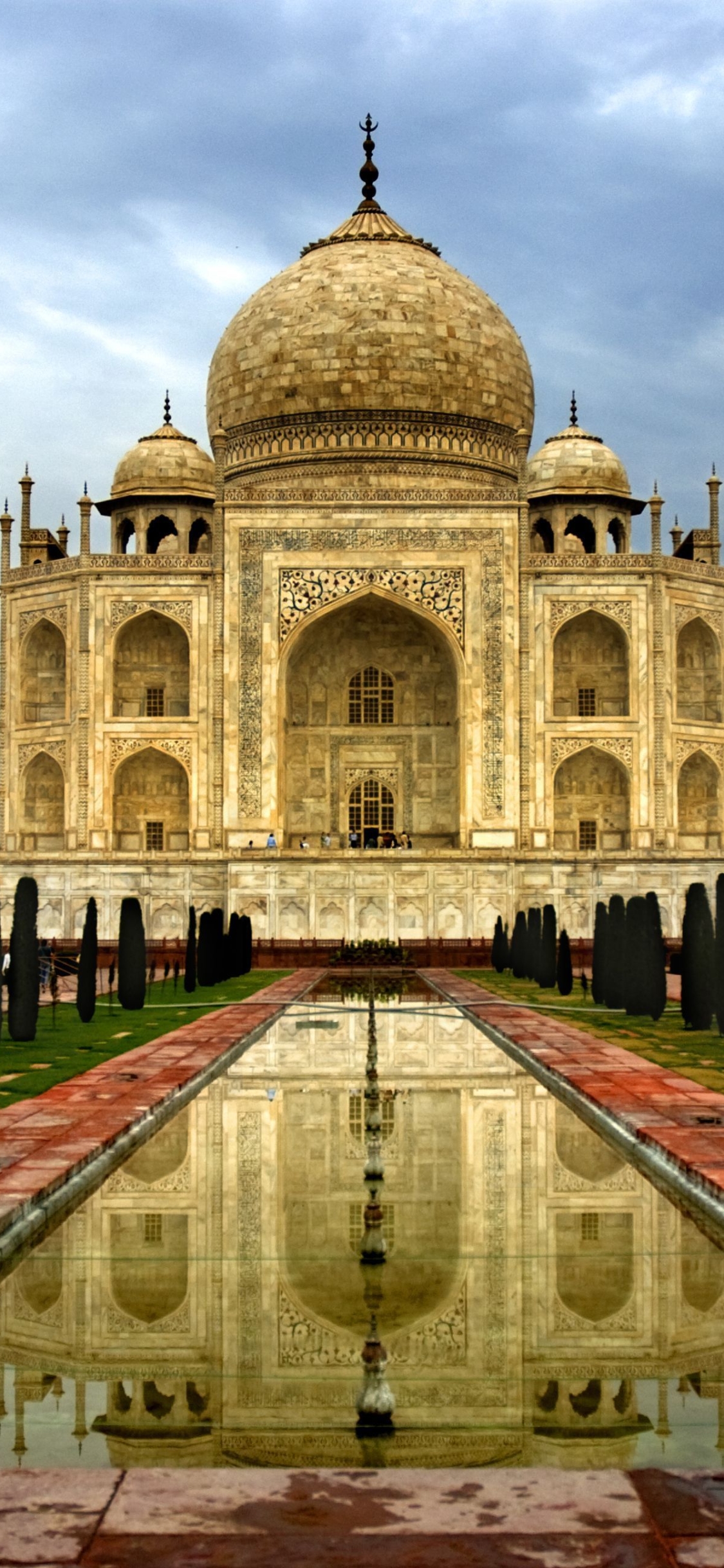 Descarga gratuita de fondo de pantalla para móvil de Arquitectura, Monumentos, Taj Mahal, India, Hecho Por El Hombre.