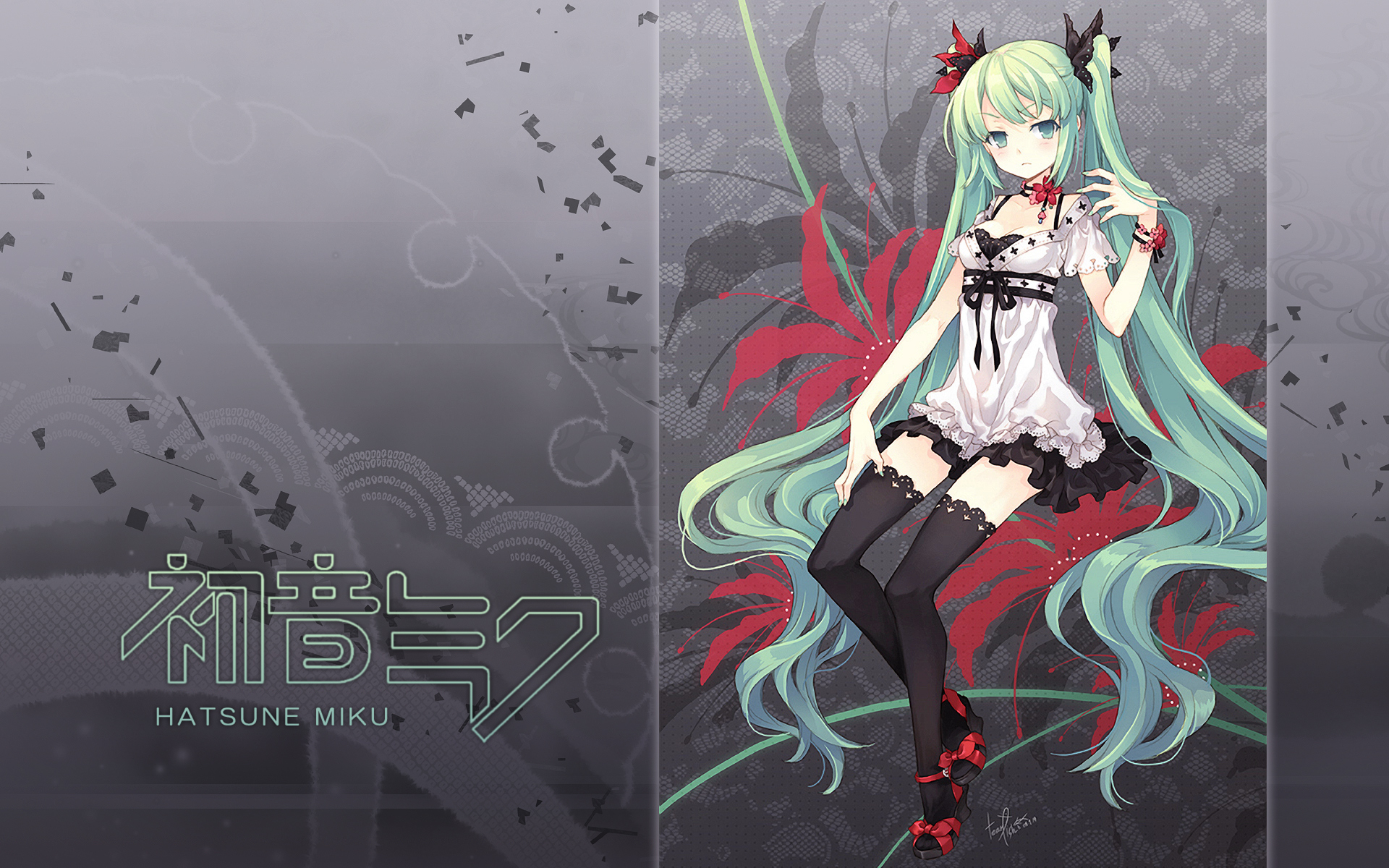 PCデスクトップにボーカロイド, 初音ミク, アニメ画像を無料でダウンロード