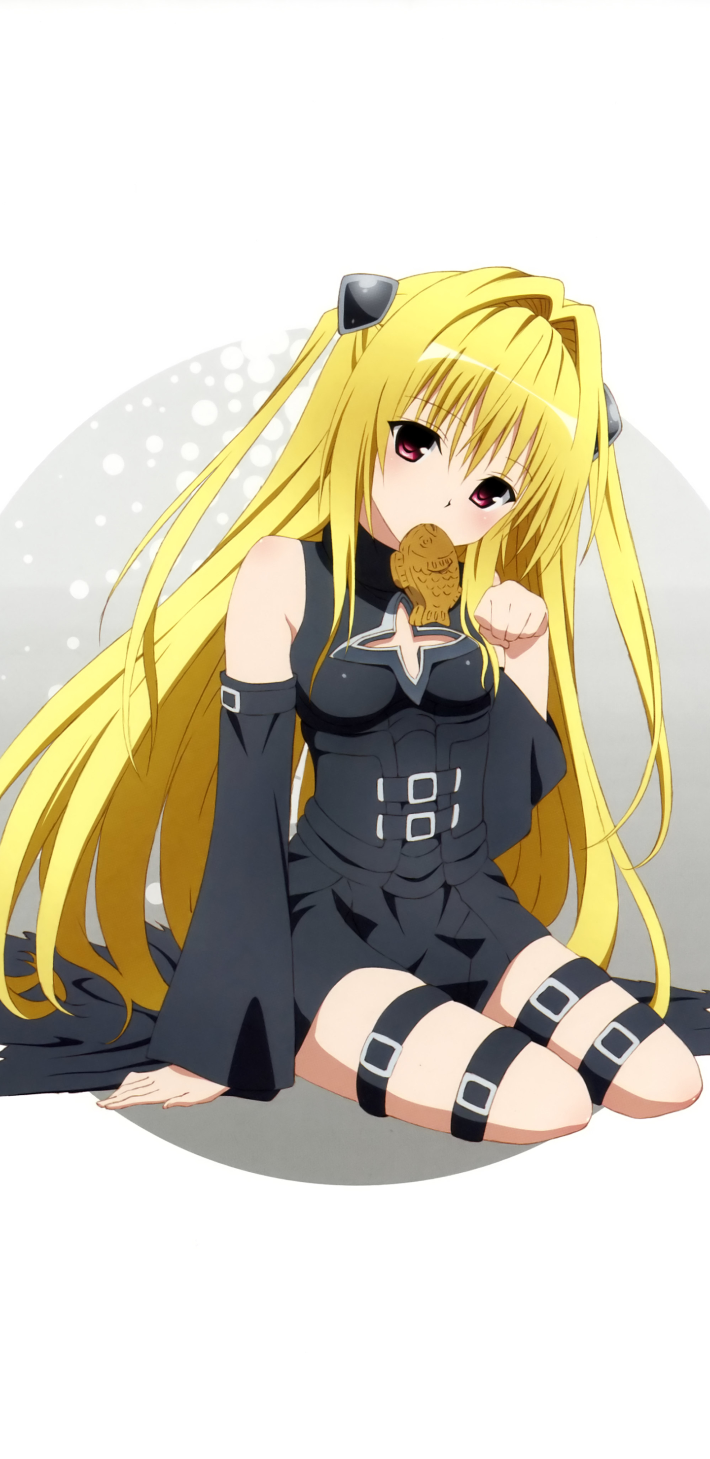 Download mobile wallpaper Anime, Blonde, Red Eyes, Long Hair, Golden Darkness, To Love Ru for free.