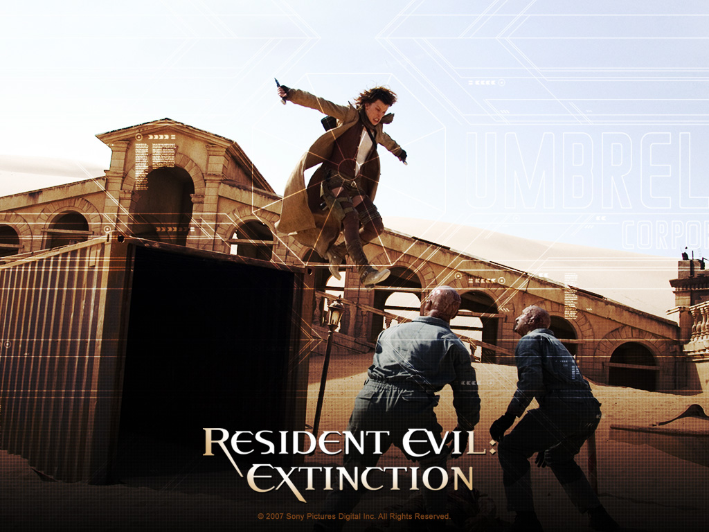 Laden Sie Resident Evil: Extinction HD-Desktop-Hintergründe herunter