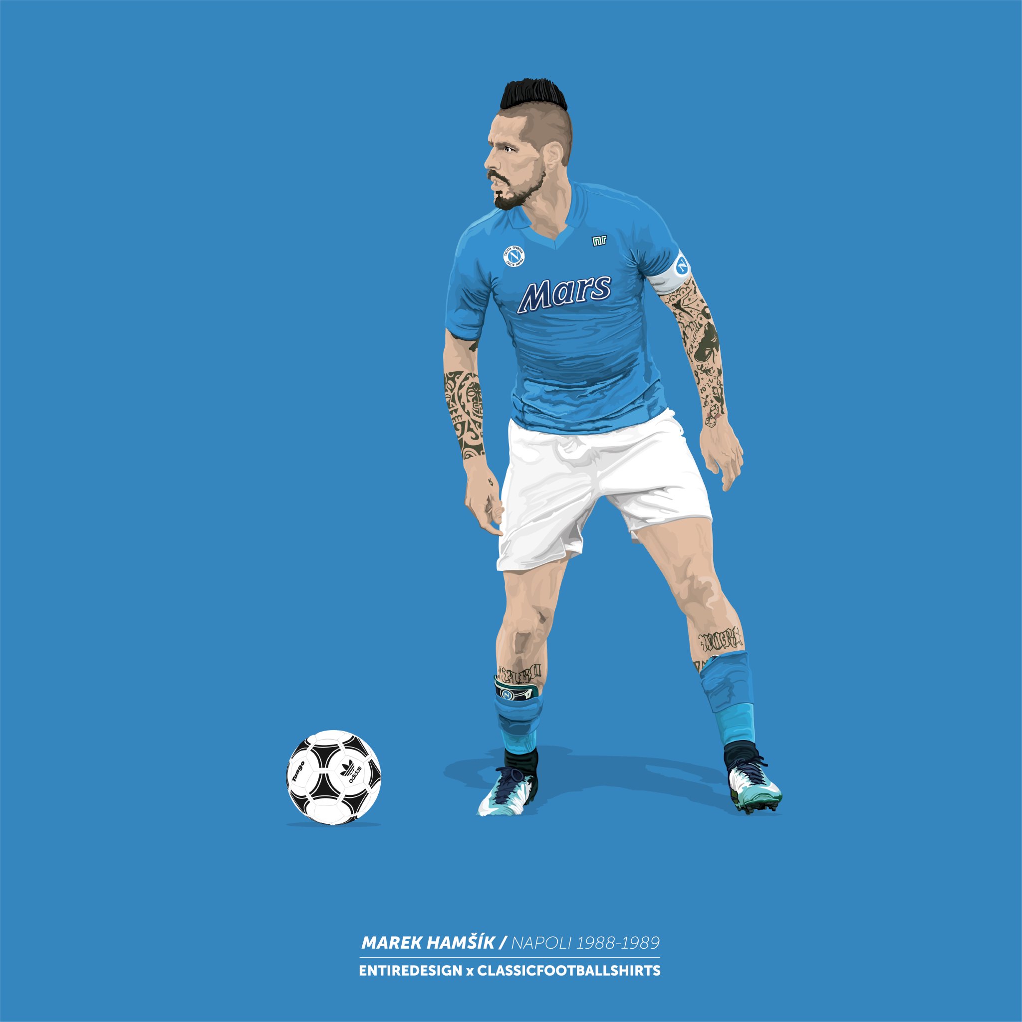 Free download wallpaper Sports, Soccer, S S C Napoli, Marek Hamšík on your PC desktop