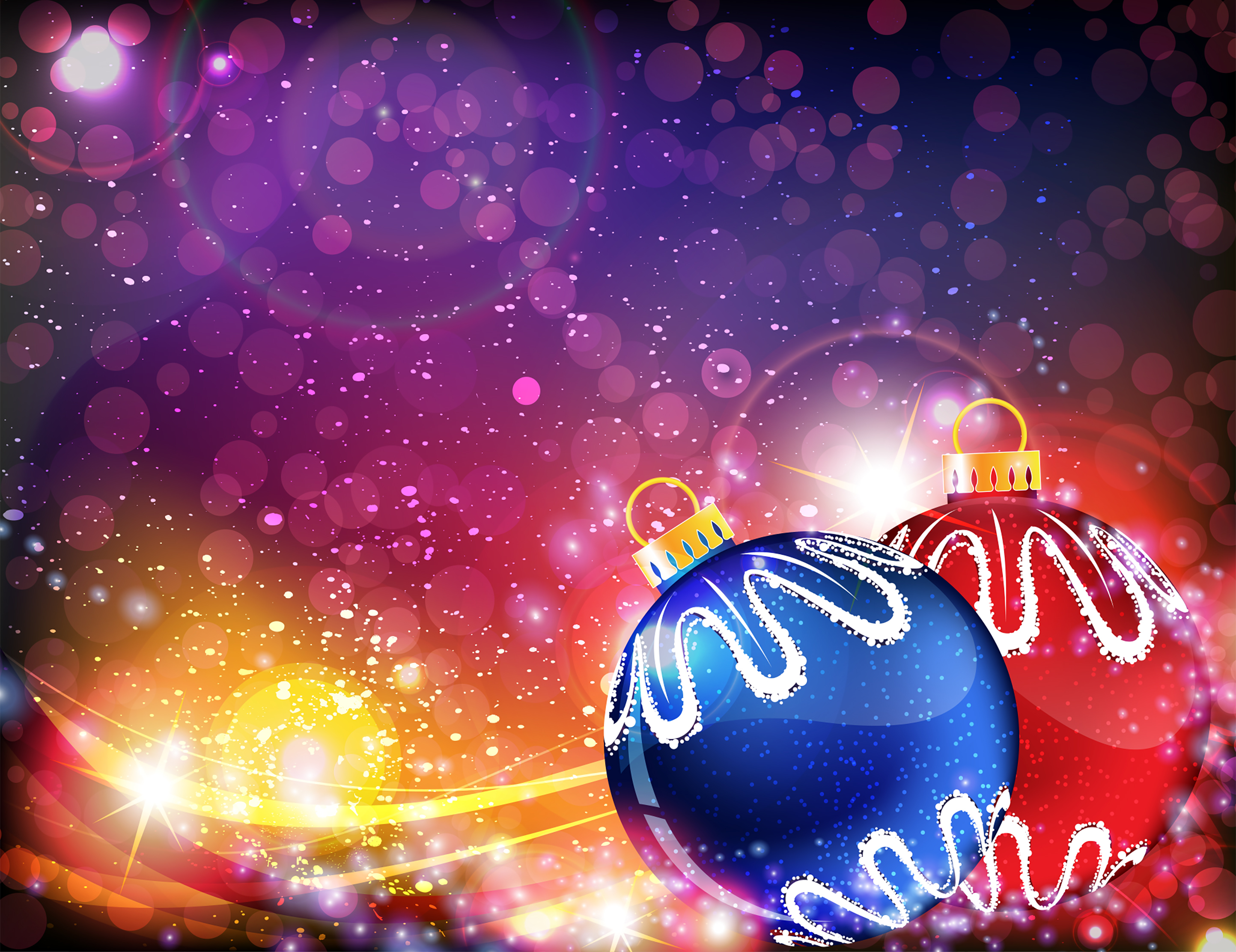 Free download wallpaper Christmas, Holiday, Colors, Decoration, Bauble on your PC desktop