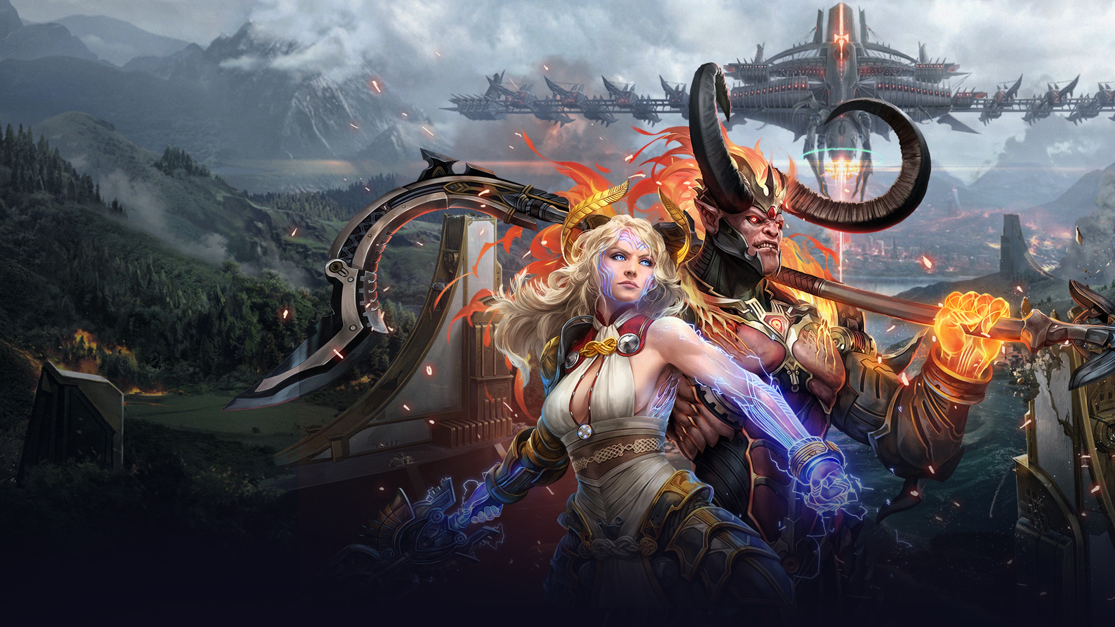 Free download wallpaper Video Game, Skyforge on your PC desktop