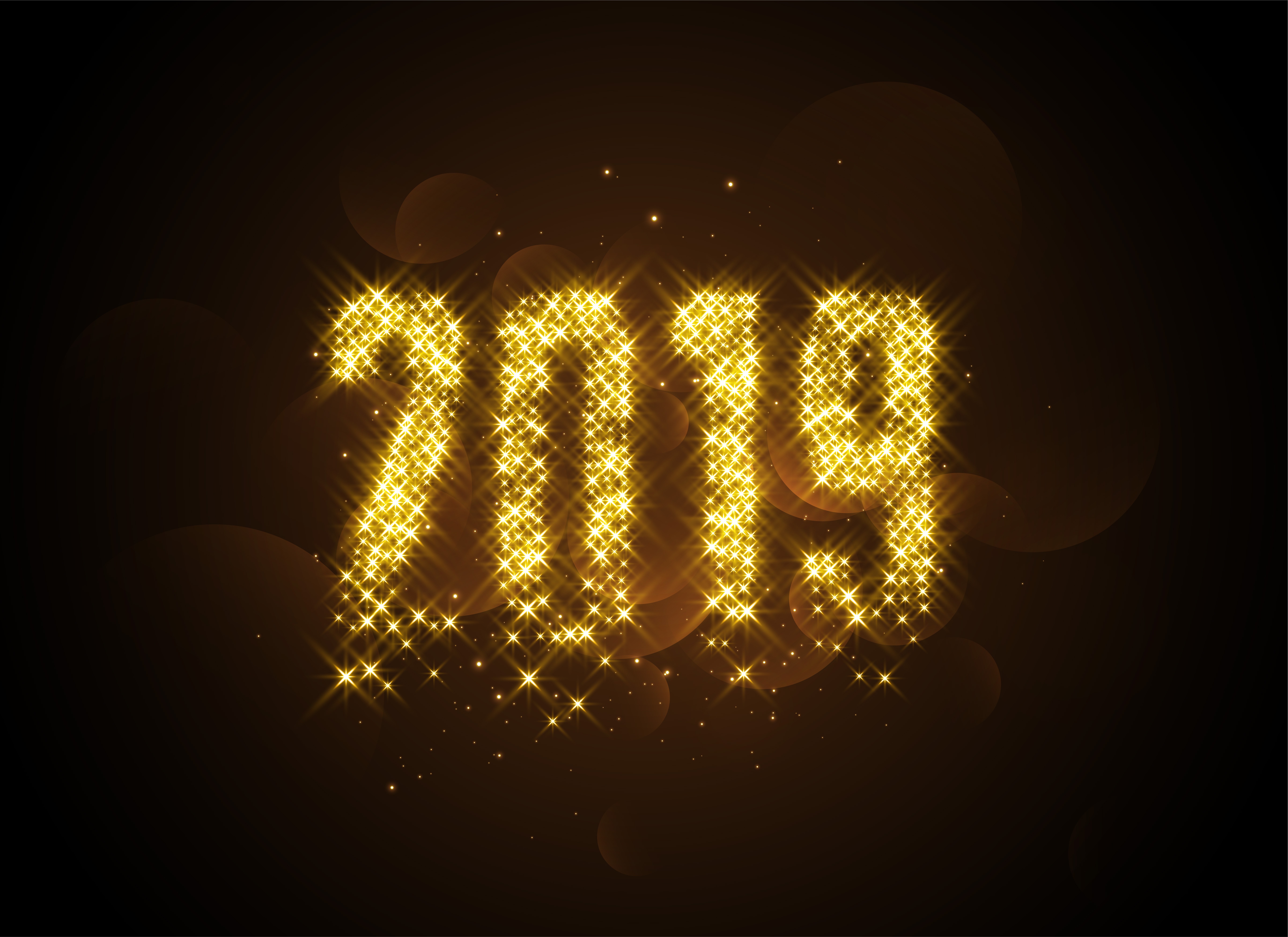 Descarga gratis la imagen Día Festivo, Brillantina, Año Nuevo 2019 en el escritorio de tu PC