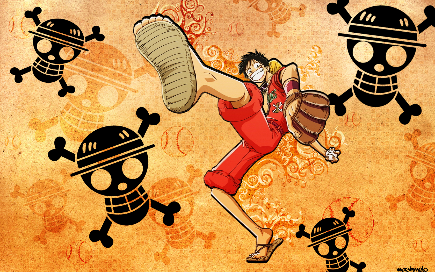 Handy-Wallpaper Animes, One Piece kostenlos herunterladen.