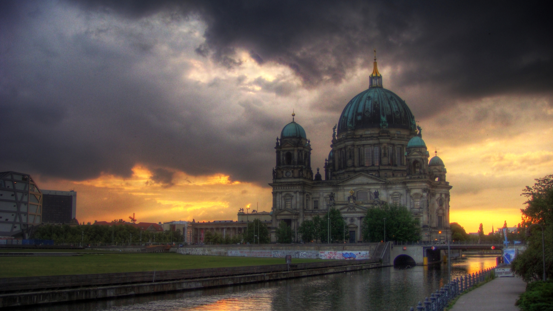 335115 Bild herunterladen religiös, berliner dom, kathedralen - Hintergrundbilder und Bildschirmschoner kostenlos