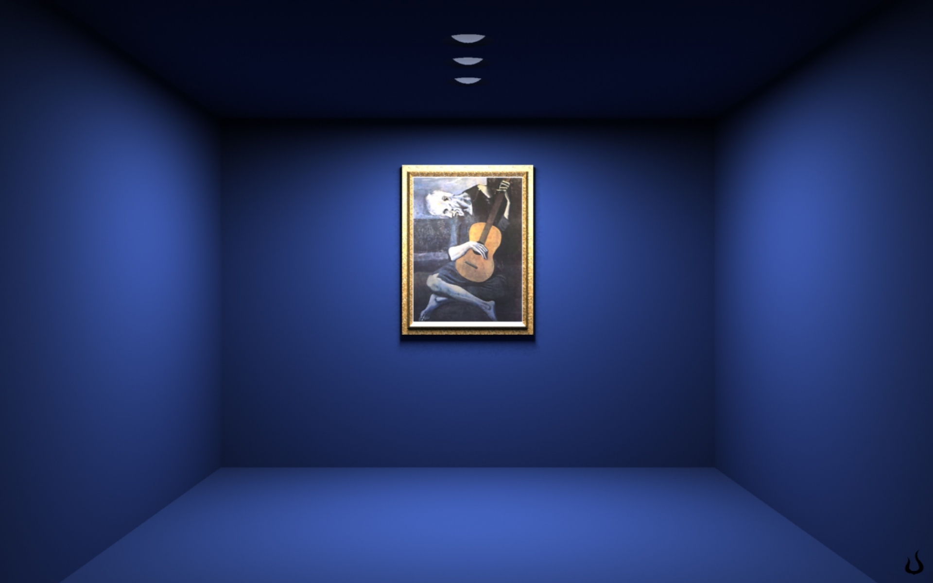 Завантажити шпалери безкоштовно Синій, Кімната, Створено Людиною картинка на робочий стіл ПК