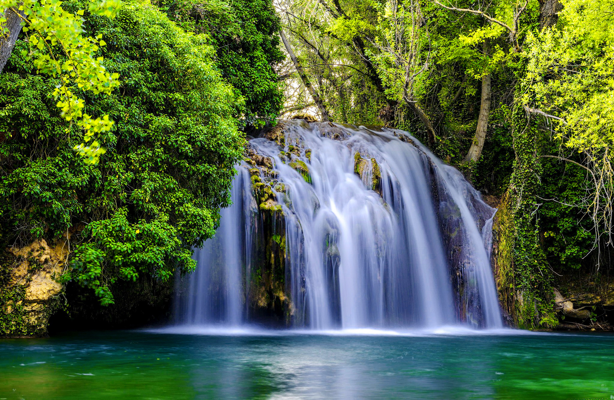 Baixe gratuitamente a imagem Cachoeiras, Floresta, Terra/natureza, Cachoeira na área de trabalho do seu PC
