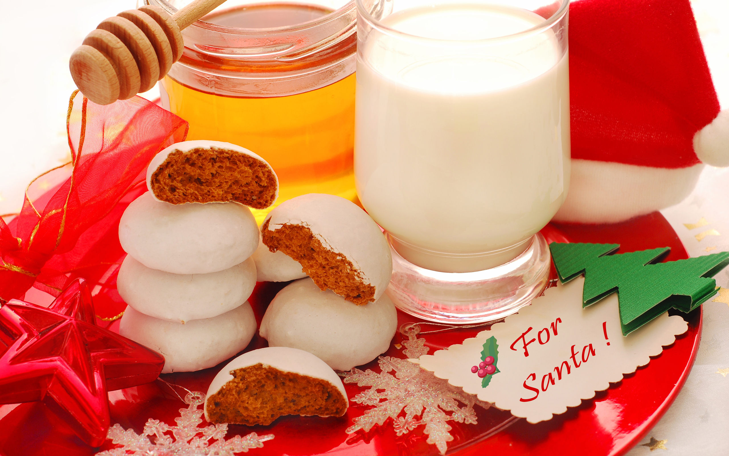 216413 завантажити шпалери печиво, свято, різдво, пряник, мед, молоко - заставки і картинки безкоштовно