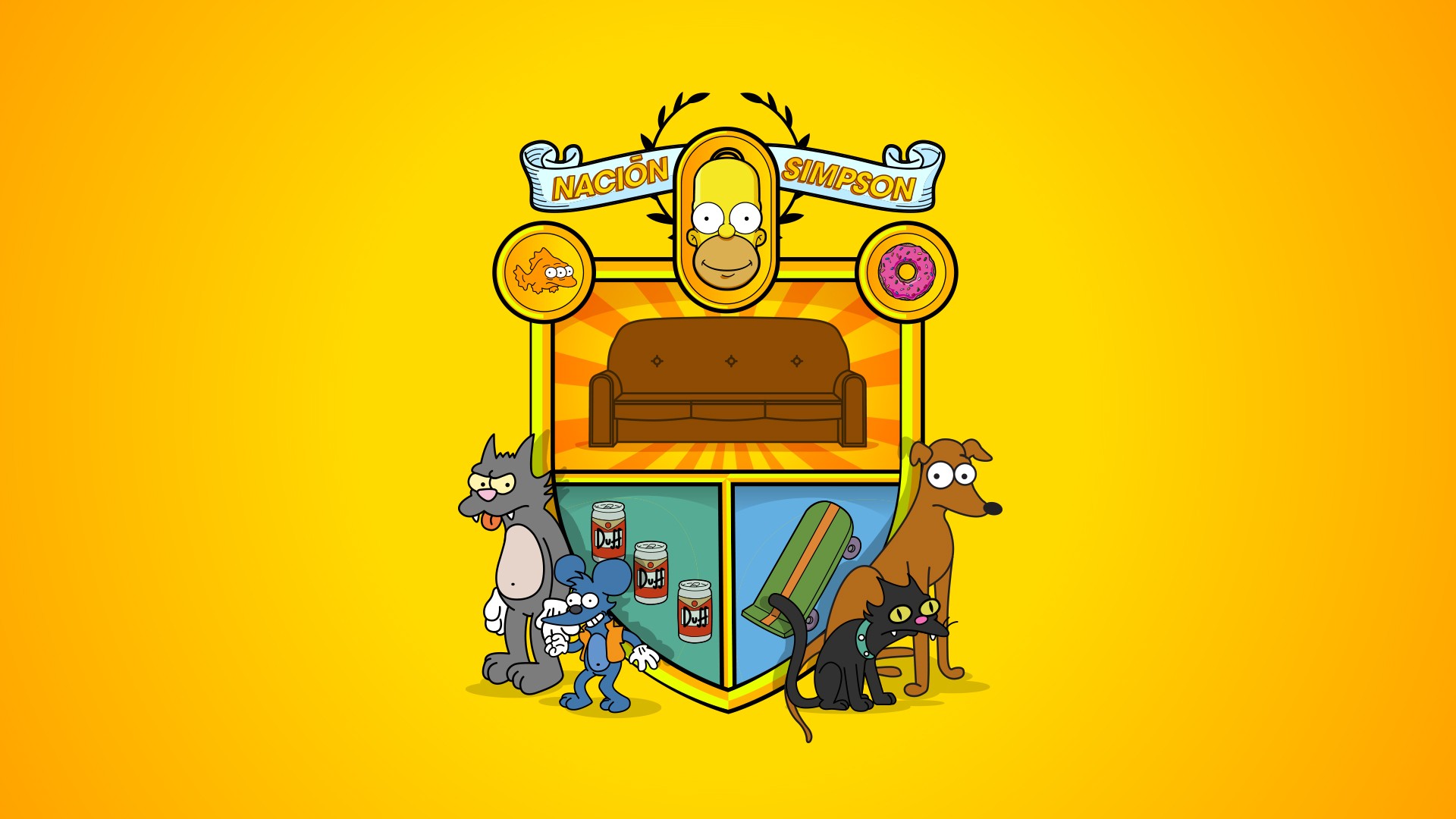 Descarga gratuita de fondo de pantalla para móvil de Los Simpsons, Series De Televisión.