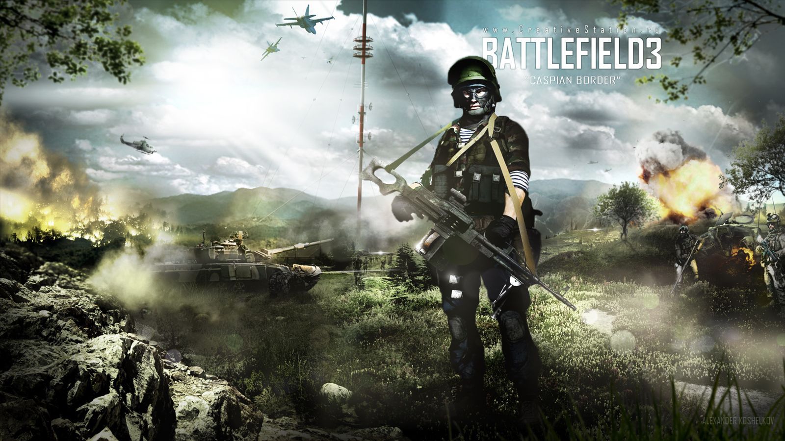Download mobile wallpaper Battlefield, Games for free.