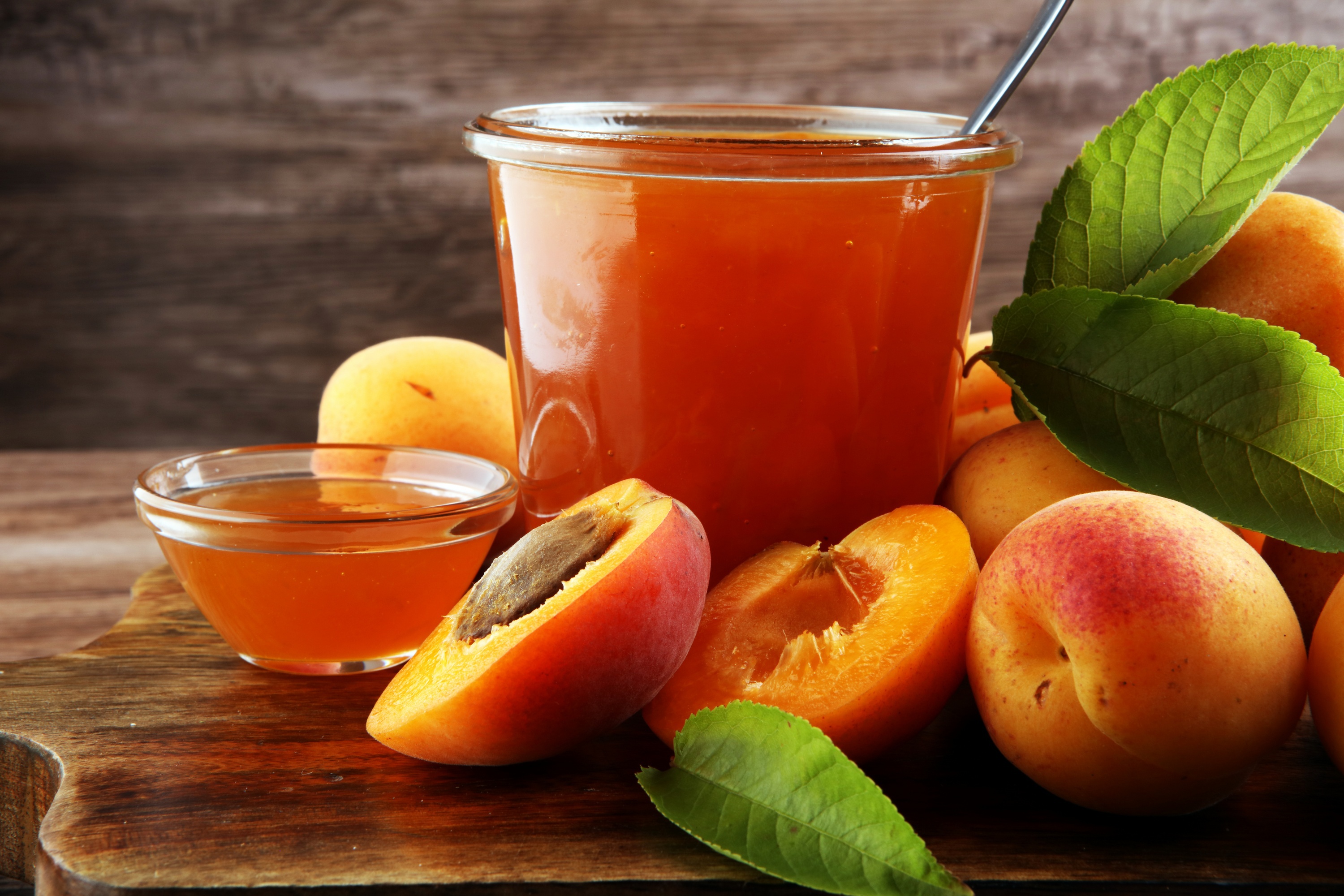 Download mobile wallpaper Food, Fruit, Jam, Apricot for free.