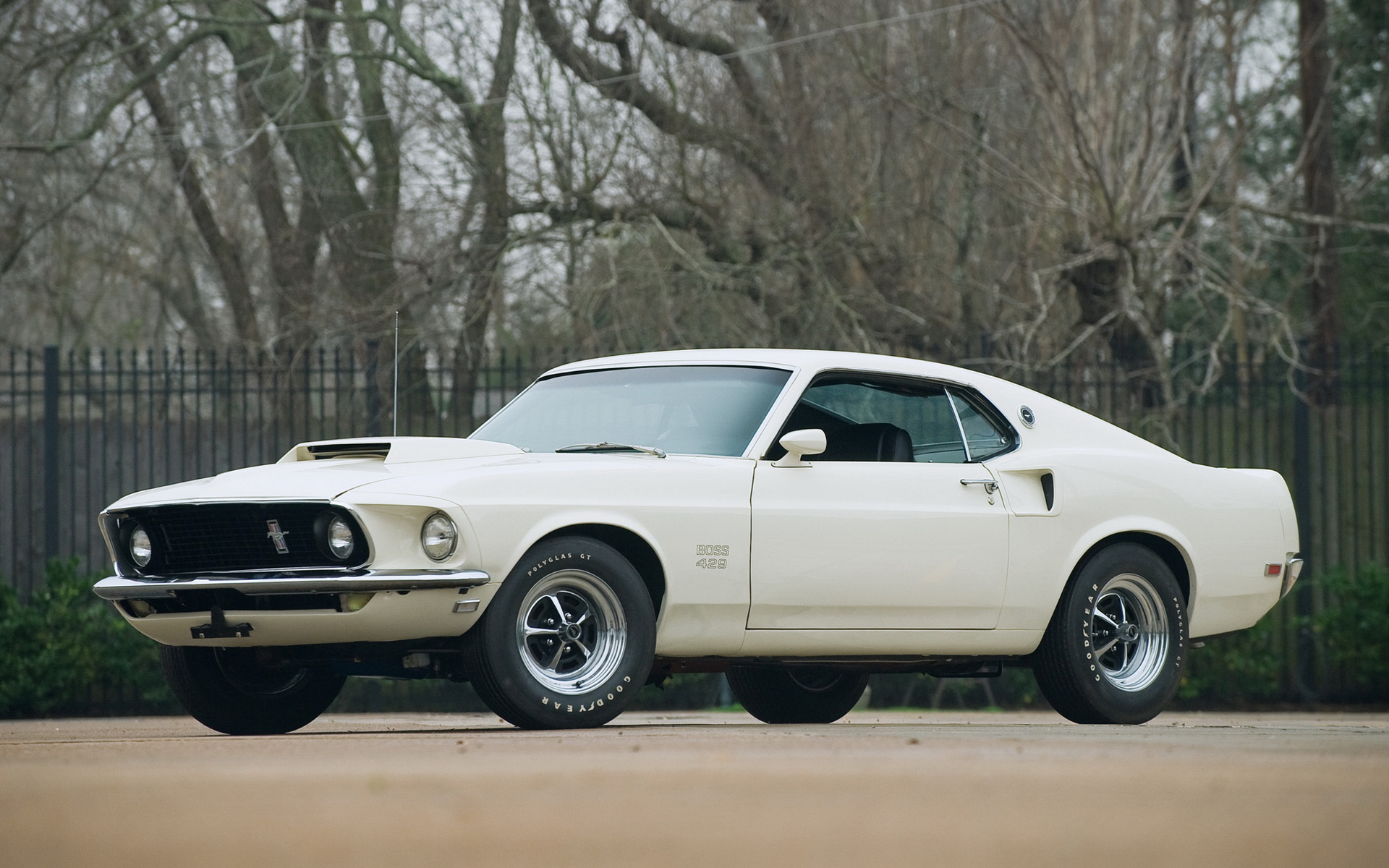 vehicles, ford mustang boss 429, fastback, muscle car, ford