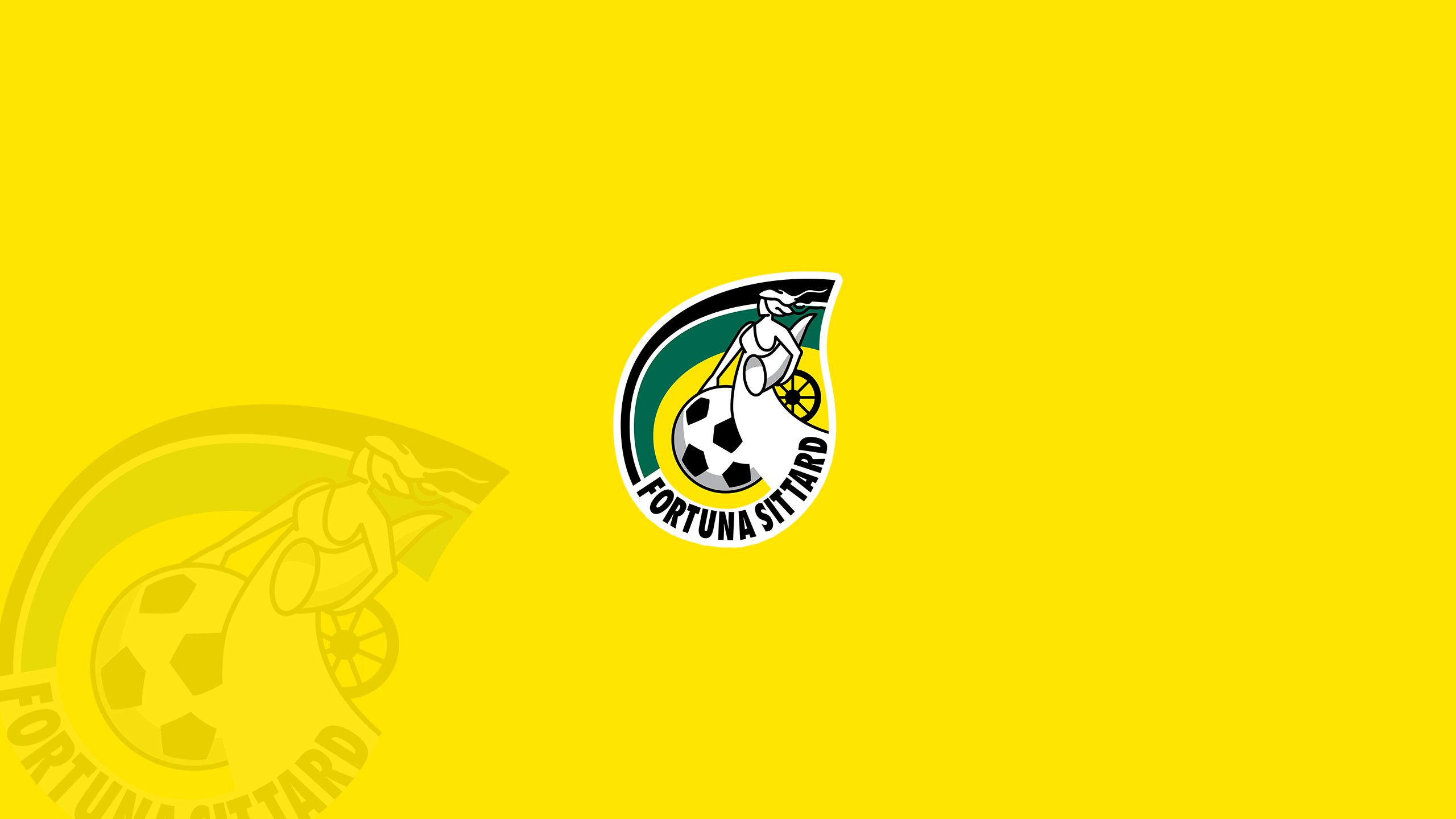Laden Sie das Sport, Fußball, Logo, Emblem, Fortuna Sittard-Bild kostenlos auf Ihren PC-Desktop herunter