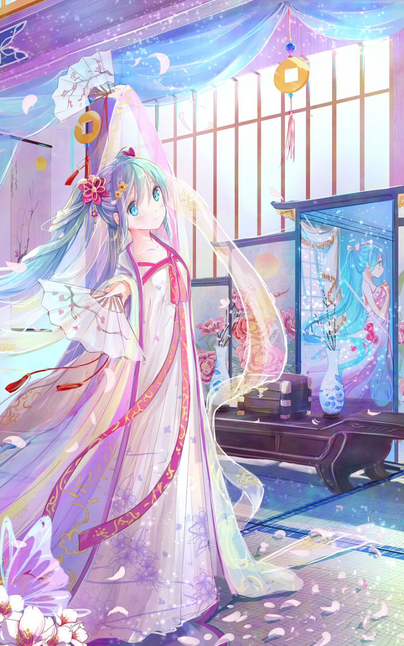 Download mobile wallpaper Anime, Vocaloid, Hatsune Miku for free.