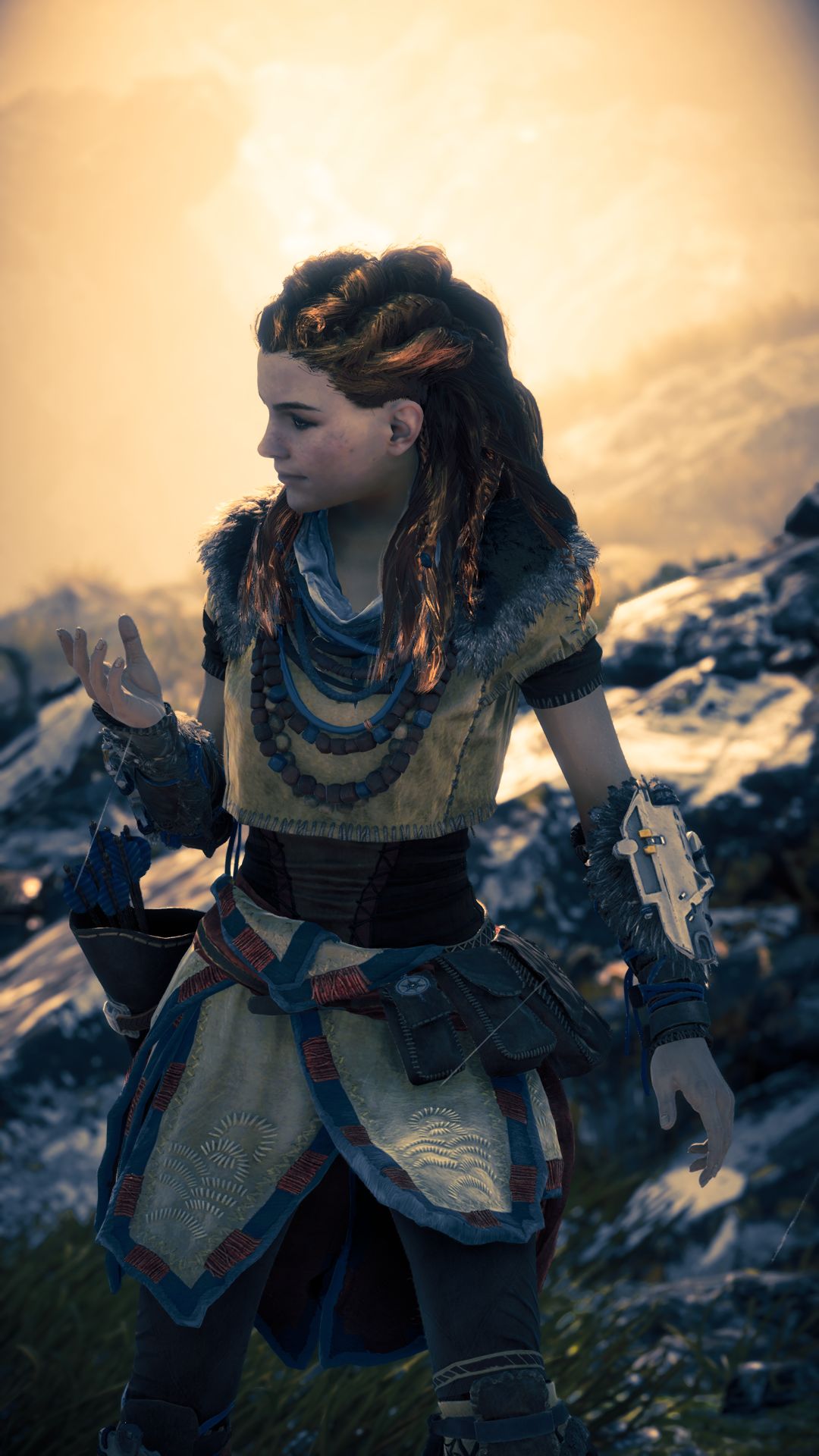 Handy-Wallpaper Computerspiele, Horizon Zero Dawn, Aloy (Horizon Serie) kostenlos herunterladen.