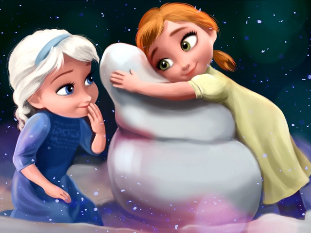 Free download wallpaper Snow, Frozen, Movie, Frozen (Movie), Anna (Frozen), Elsa (Frozen) on your PC desktop