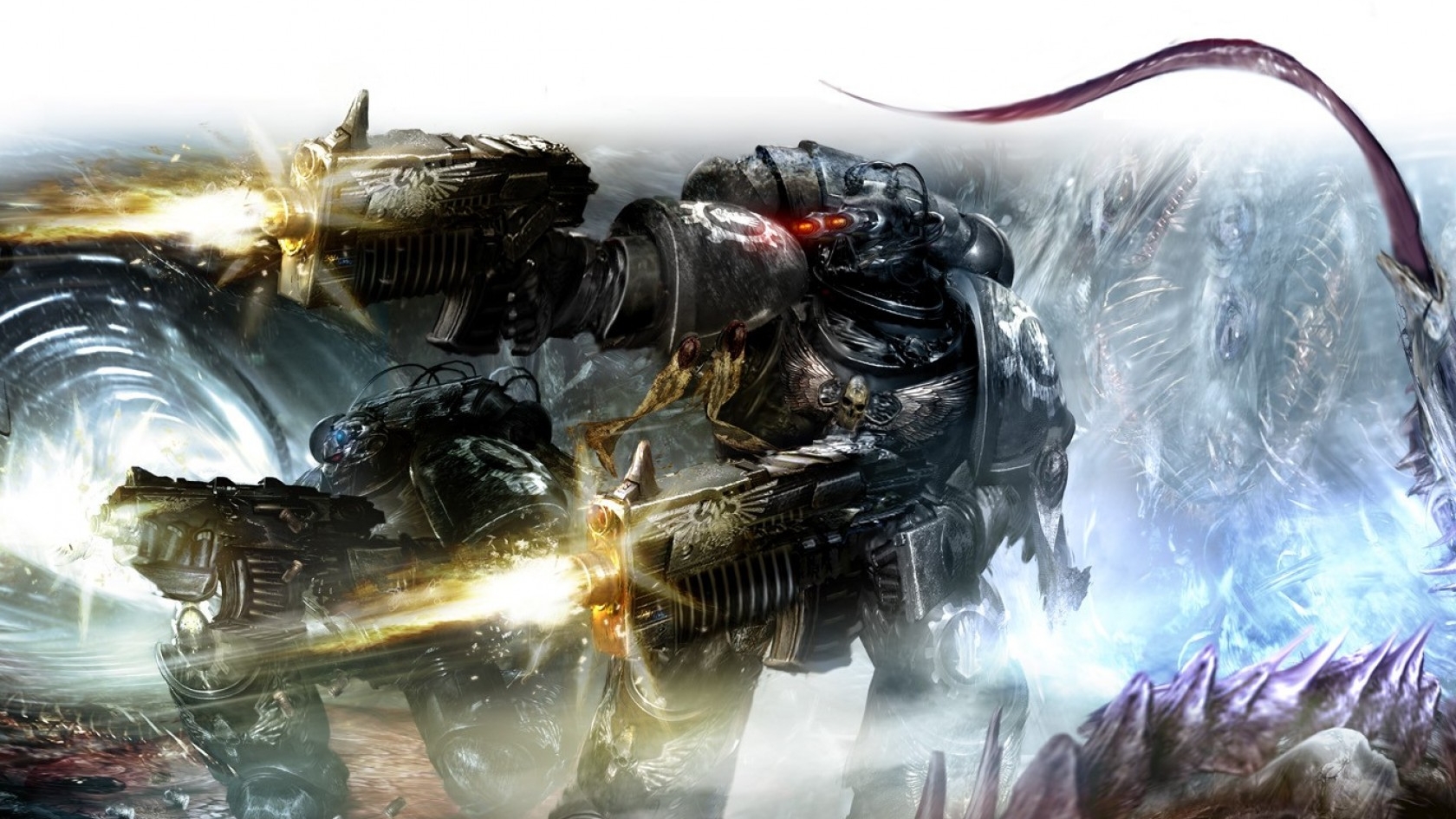 Laden Sie das Warhammer 40K, Computerspiele, Kriegshammer-Bild kostenlos auf Ihren PC-Desktop herunter