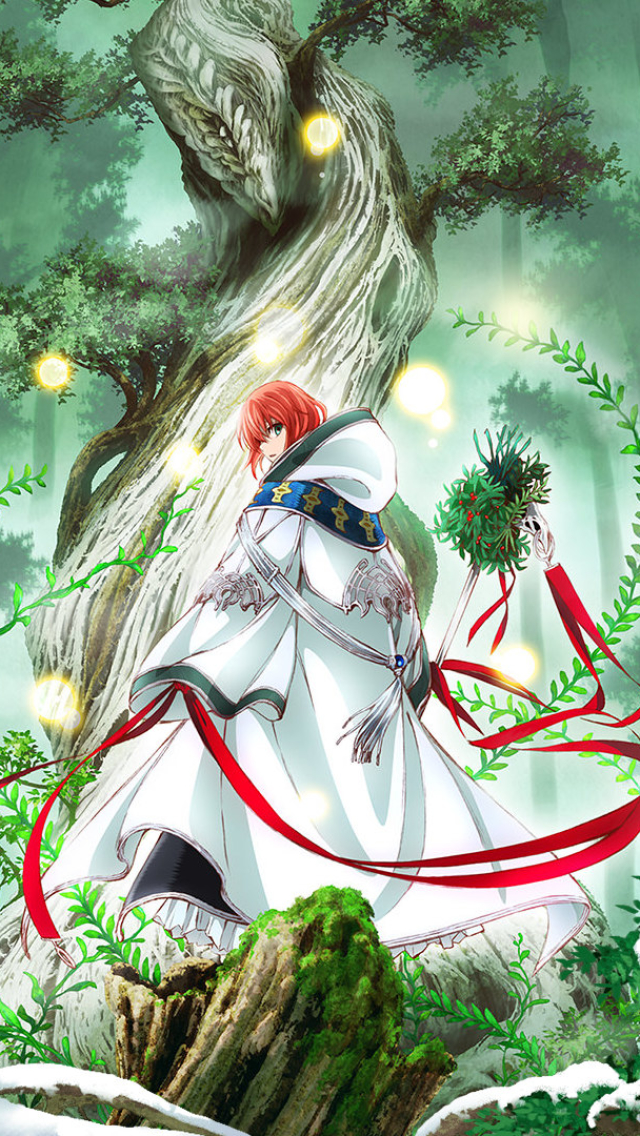 the ancient magus' bride, anime, chise hatori cellphone