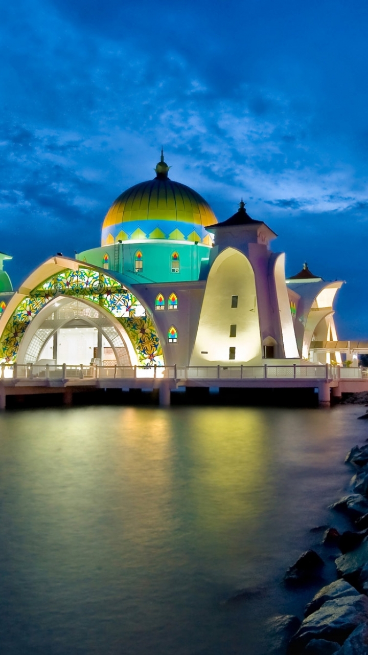 1088517 économiseurs d'écran et fonds d'écran Mosquée Du Détroit De Malacca sur votre téléphone. Téléchargez  images gratuitement