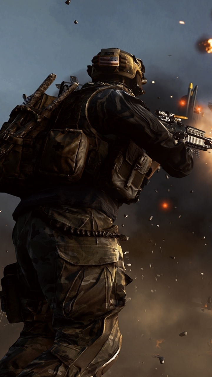 Download mobile wallpaper Battlefield, Video Game, Battlefield 4 for free.