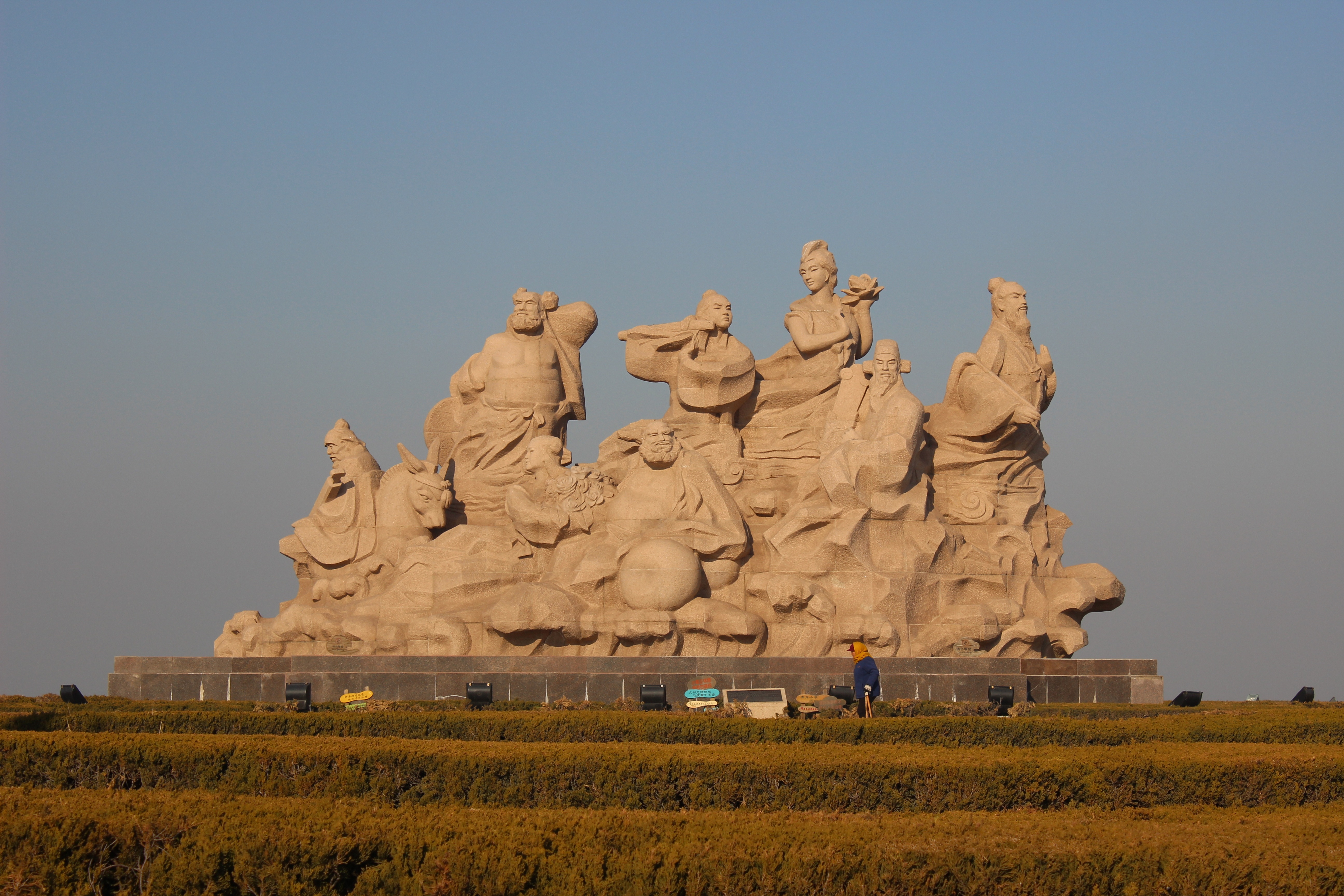 Free download wallpaper Statue, Sculpture, China, Man Made, The Eight Immortals on your PC desktop