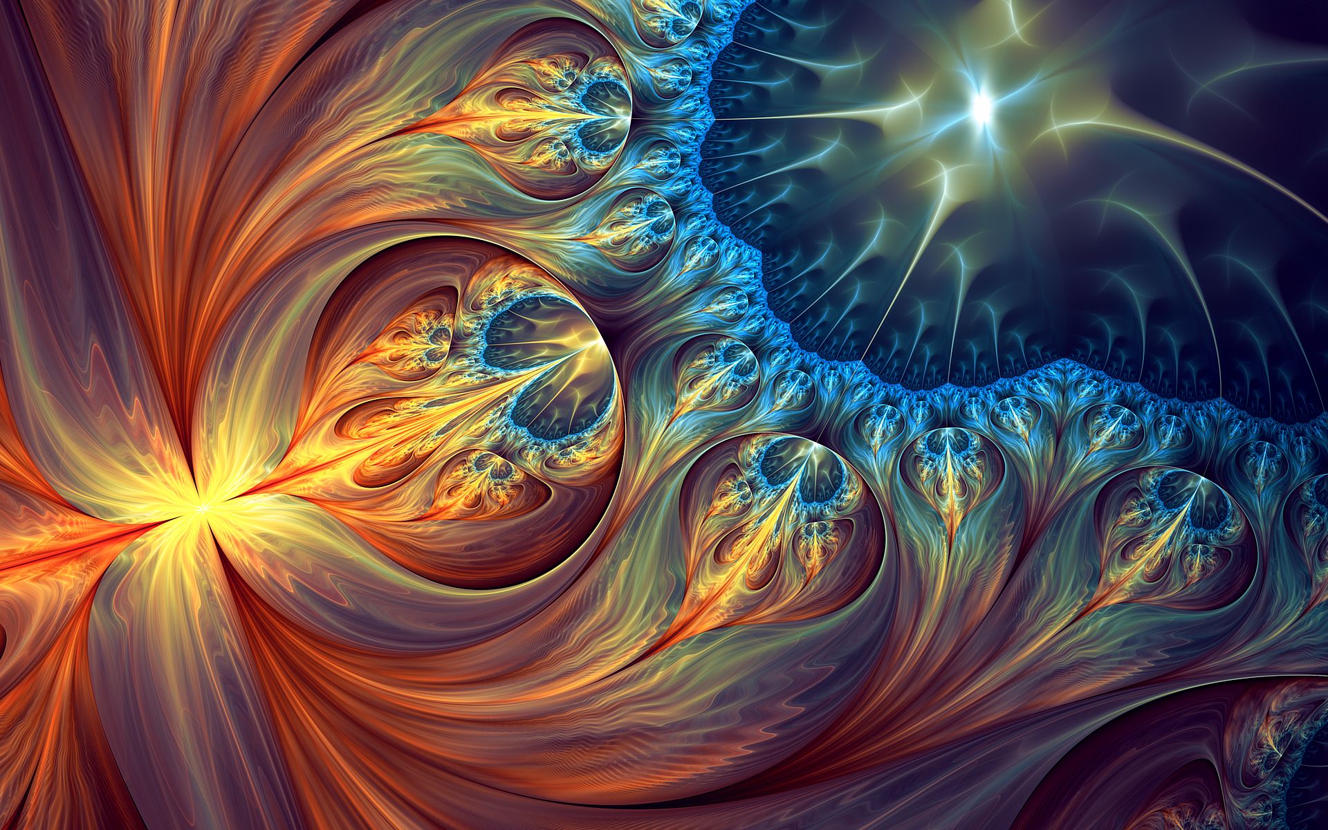 Free download wallpaper Abstract, Fractal, Colors on your PC desktop