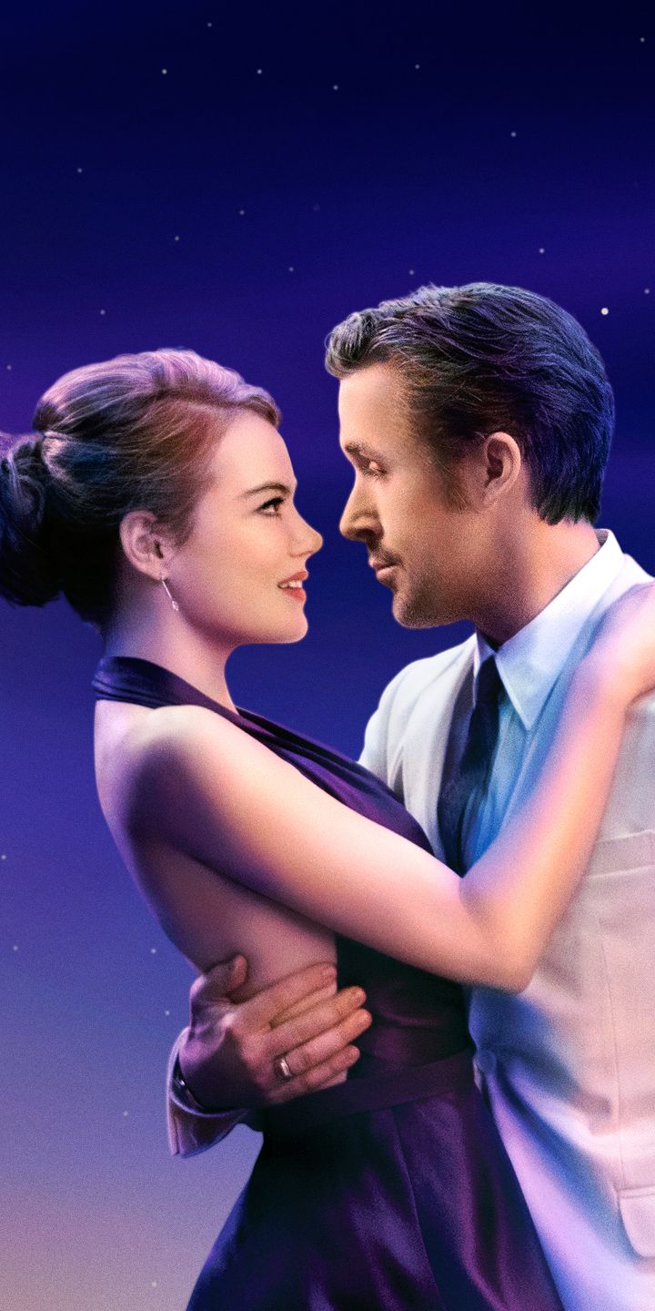 Descarga gratuita de fondo de pantalla para móvil de Ryan Gosling, Emma Stone, Películas, La Ciudad De Las Estrellas (La La Land).