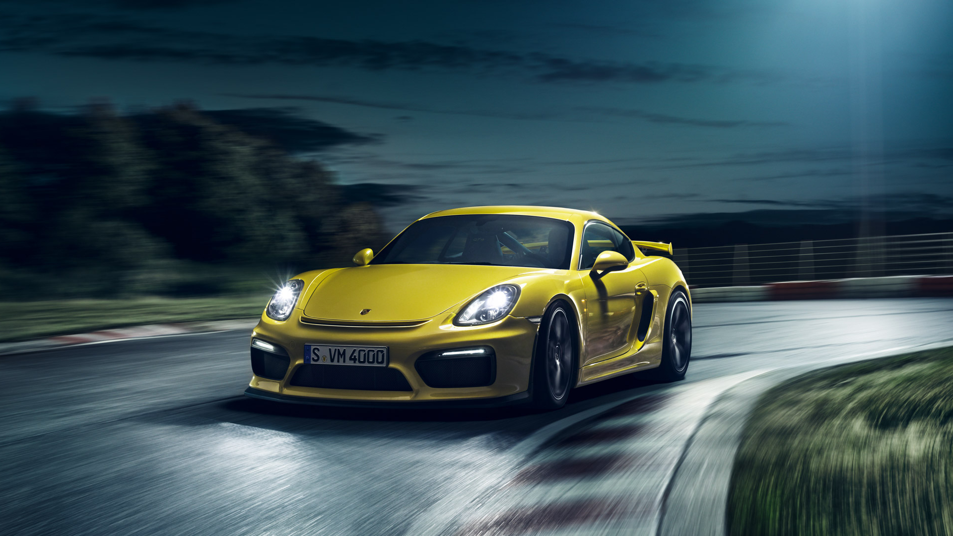 Descarga gratuita de fondo de pantalla para móvil de Porsche Caimán Gt4, Porsche Caimán, Porsche, Coche Amarillo, Vehículos, Coche.