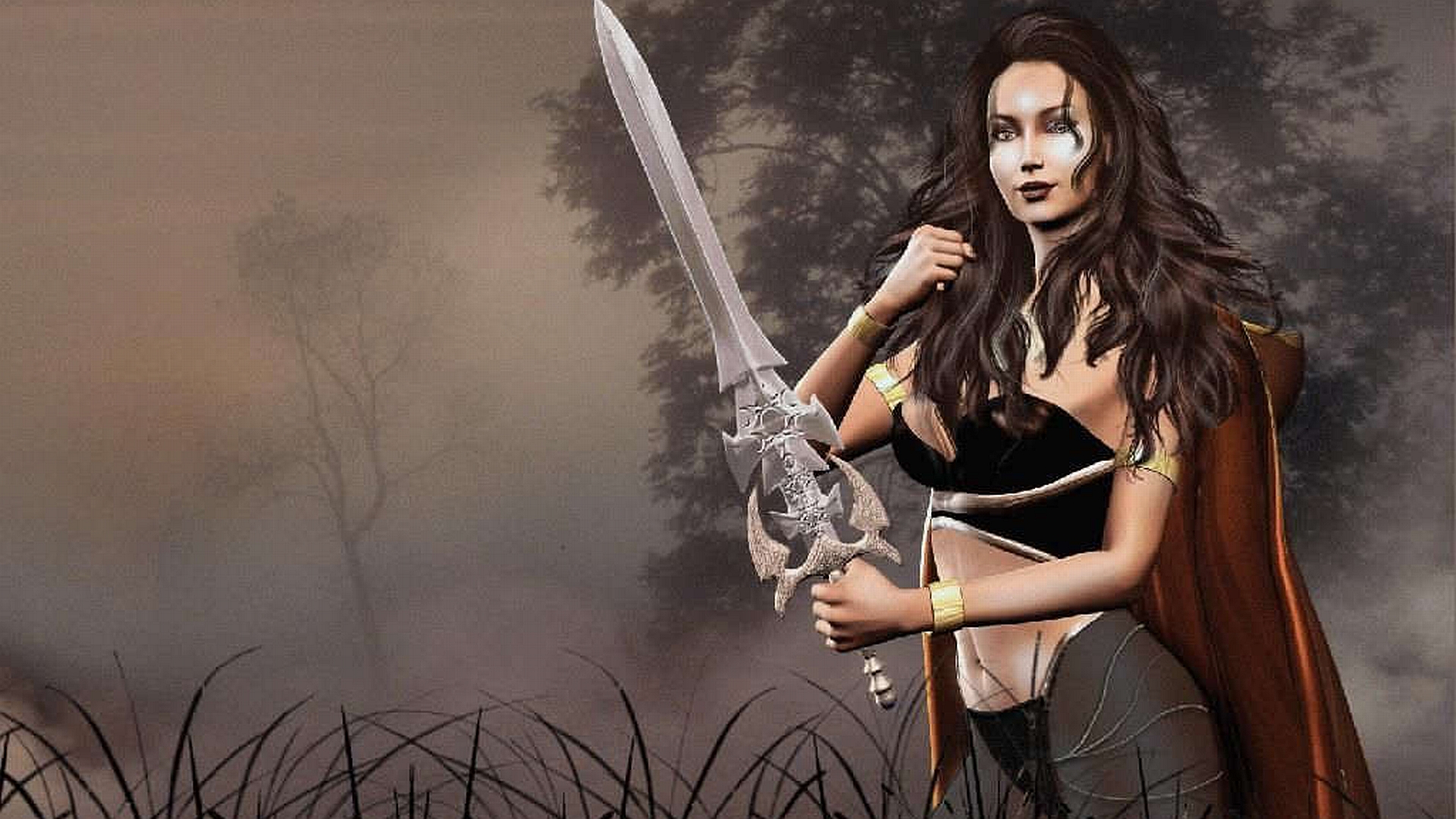 Free download wallpaper Fantasy, Women Warrior on your PC desktop