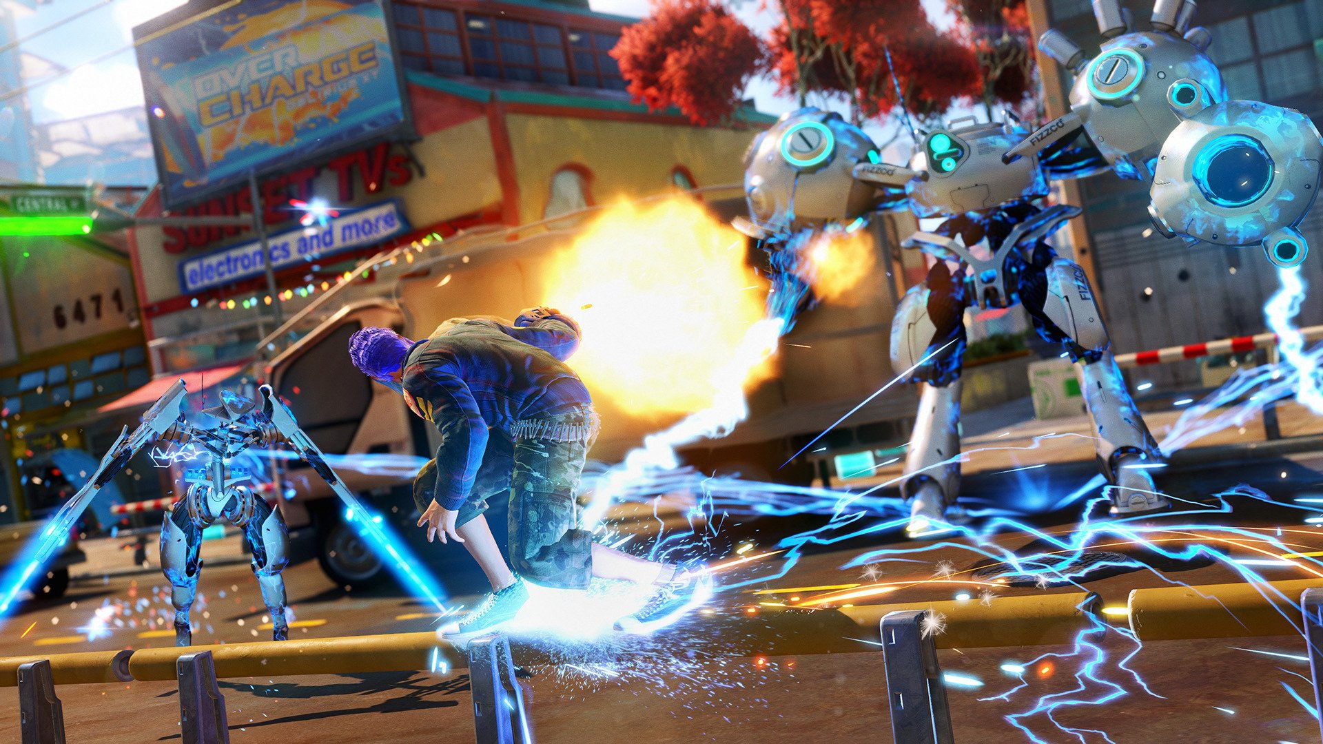 Baixar papel de parede para celular de Videogame, Sunset Overdrive gratuito.