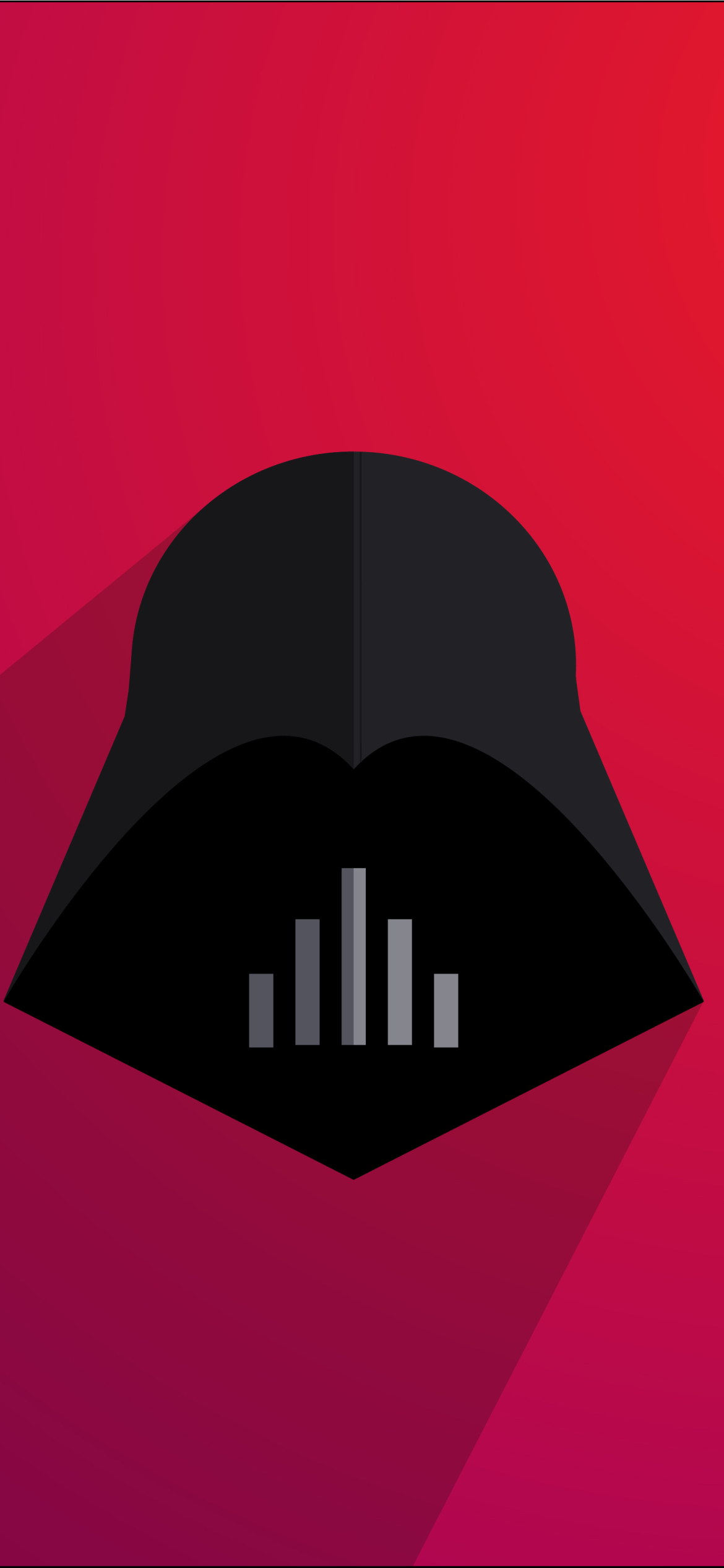 Descarga gratuita de fondo de pantalla para móvil de Ciencia Ficción, Minimalista, Darth Vader, La Guerra De Las Galaxias.