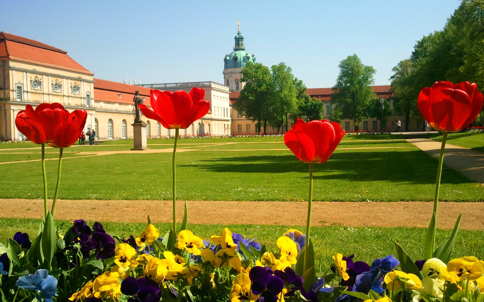 641600 Hintergrundbild herunterladen menschengemacht, schloss charlottenburg - Bildschirmschoner und Bilder kostenlos