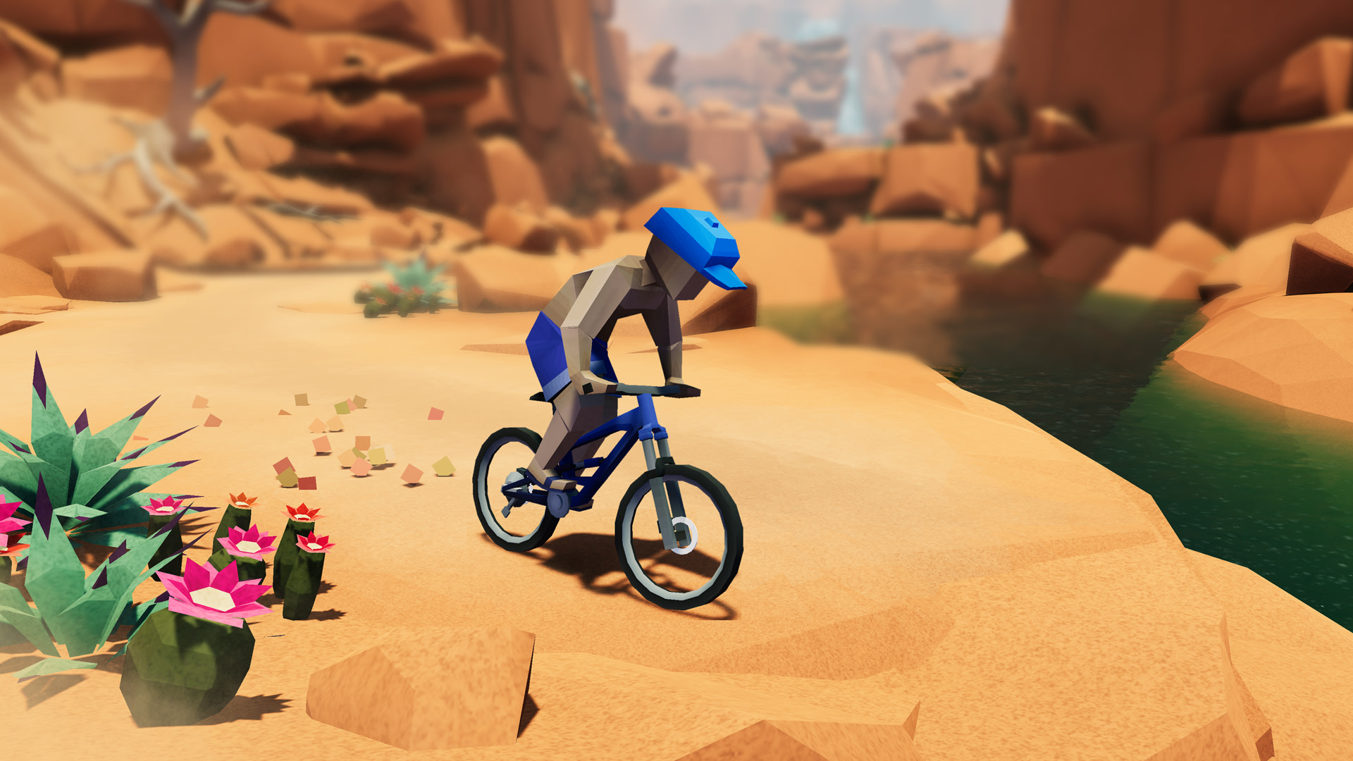 video game, lonely mountains: downhill