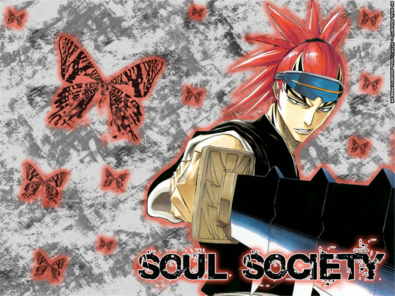 Handy-Wallpaper Bleach, Animes, Renji Abarai kostenlos herunterladen.