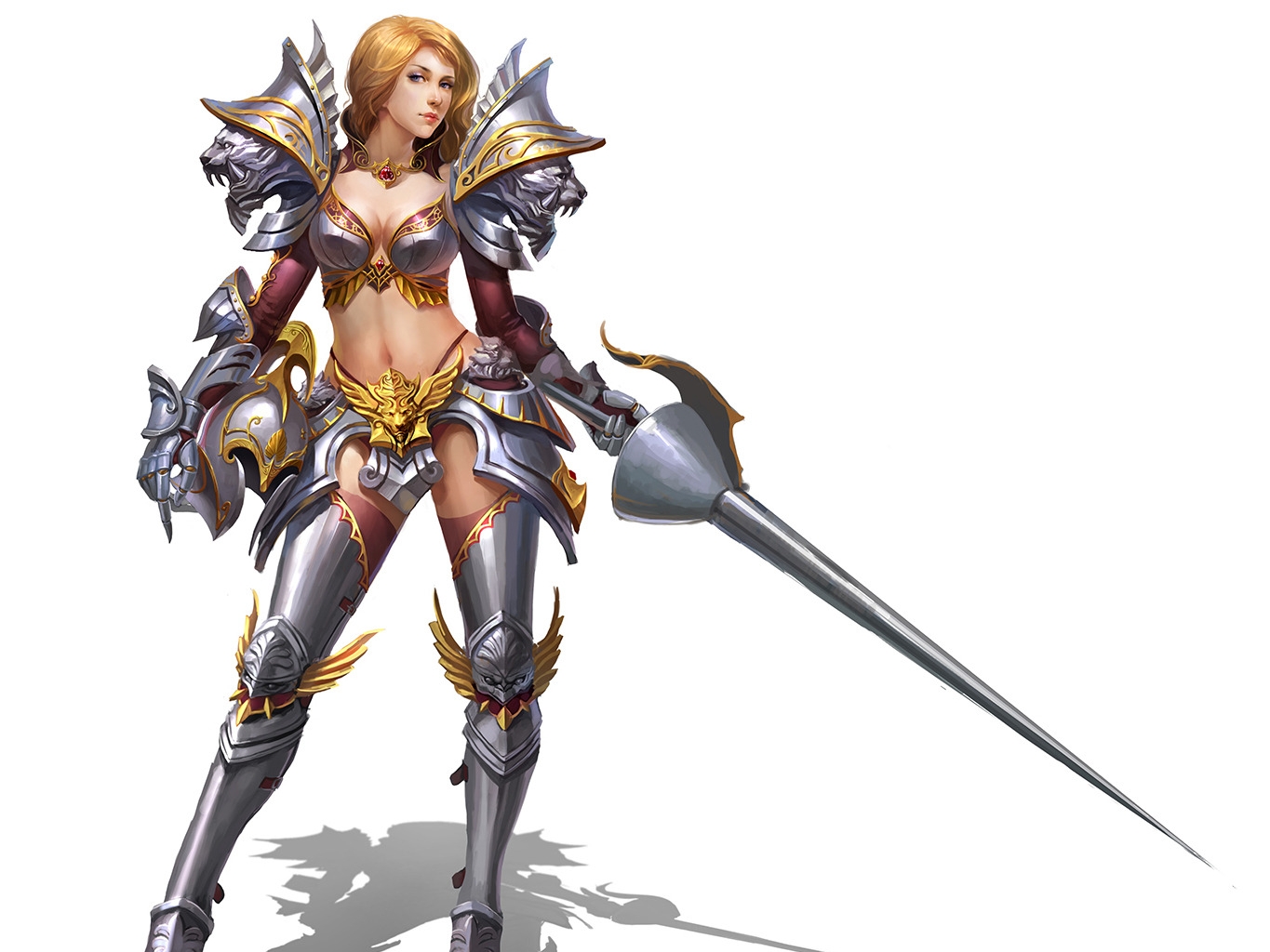 Free download wallpaper Fantasy, Women Warrior on your PC desktop