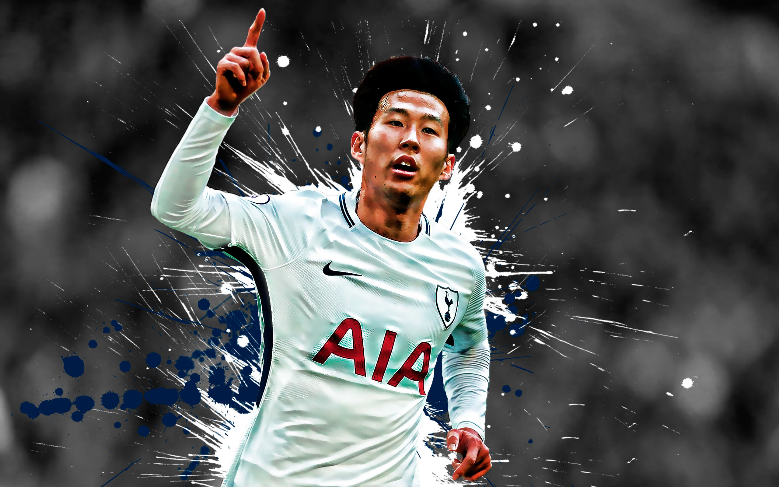 Laden Sie das Sport, Fußball, Tottenham Hotspur, Sohn Heung Min-Bild kostenlos auf Ihren PC-Desktop herunter